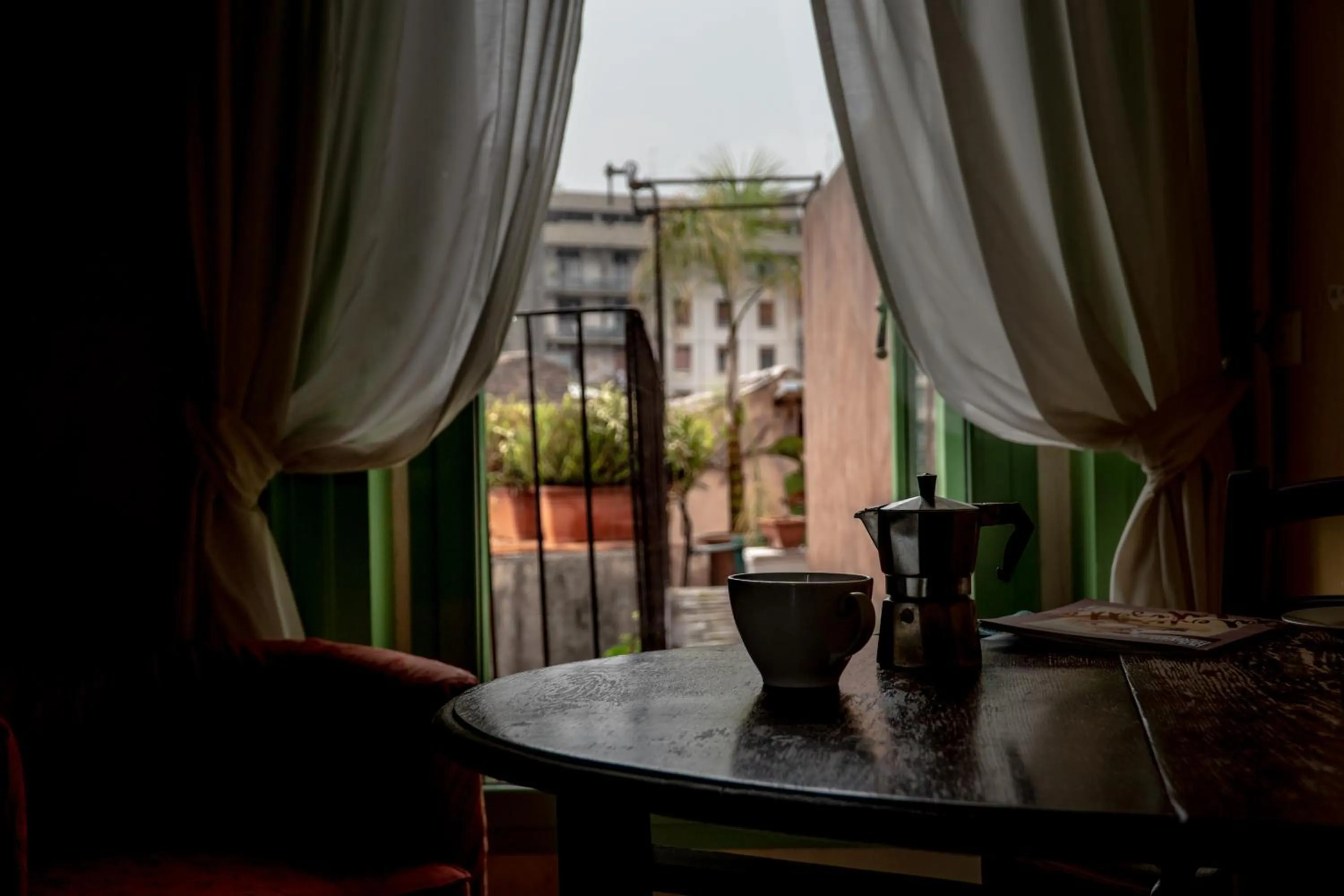 Garden view in Casa D'aria