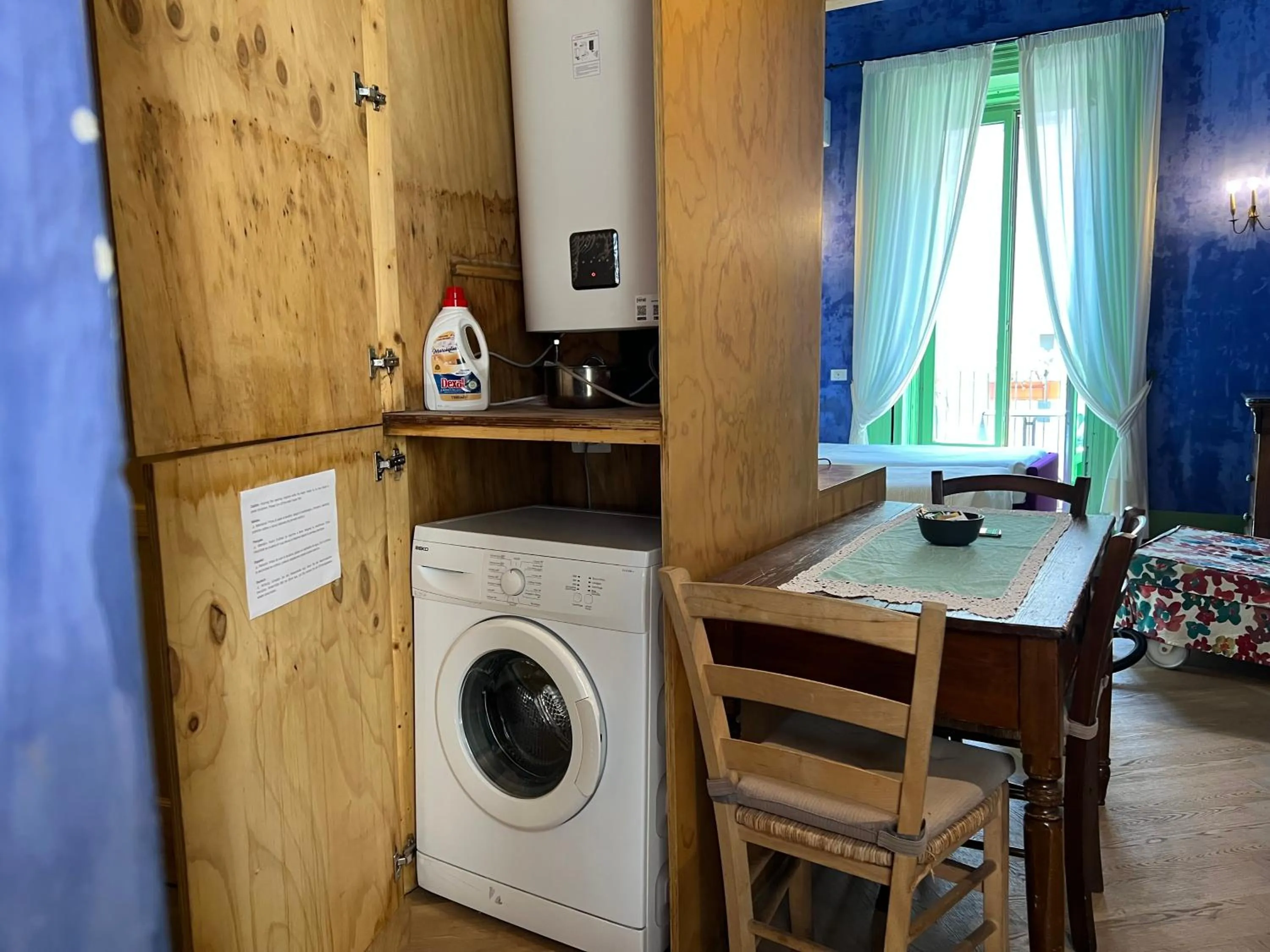 washing machine in Casa D'aria