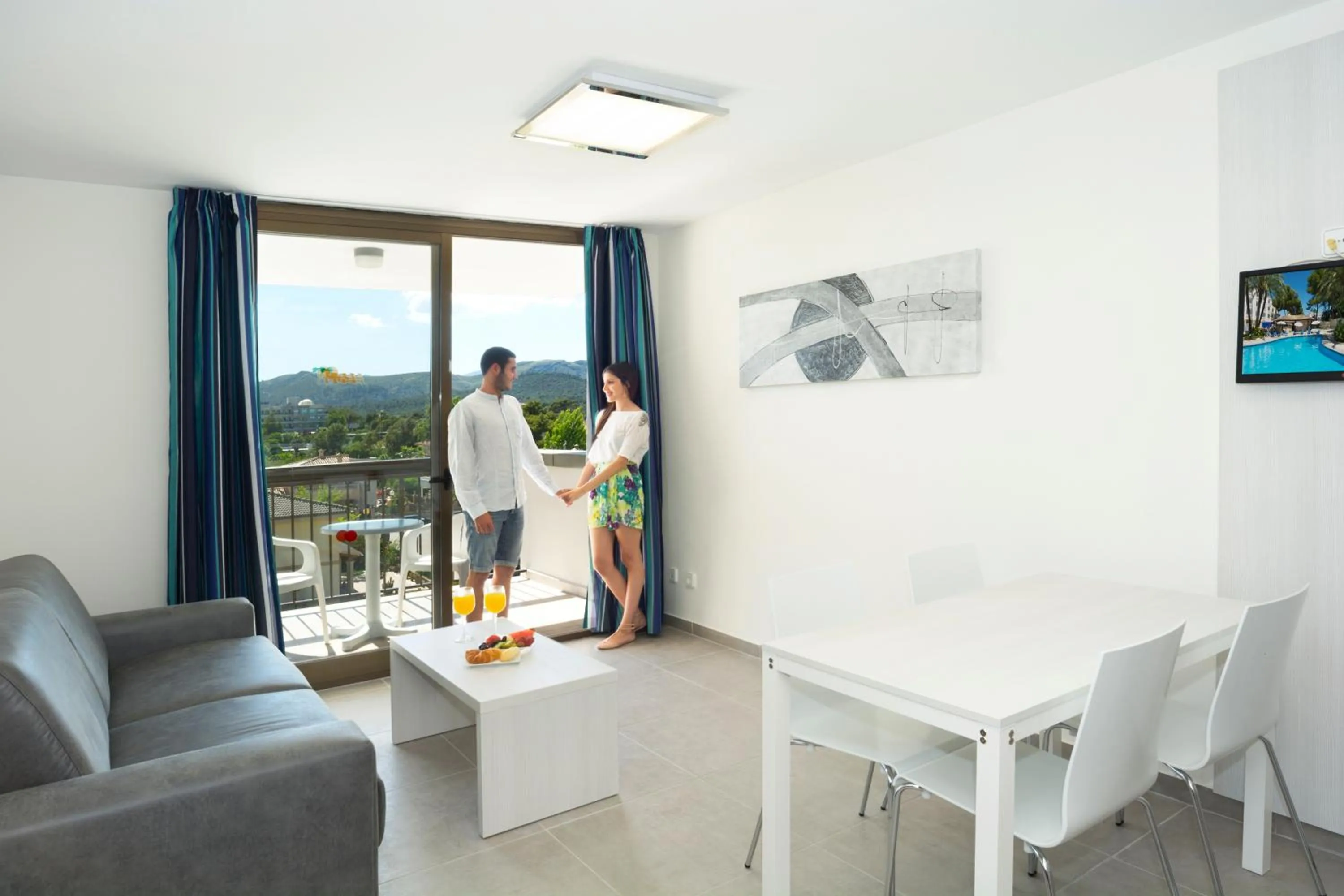 Seating area in HSM Lago Park