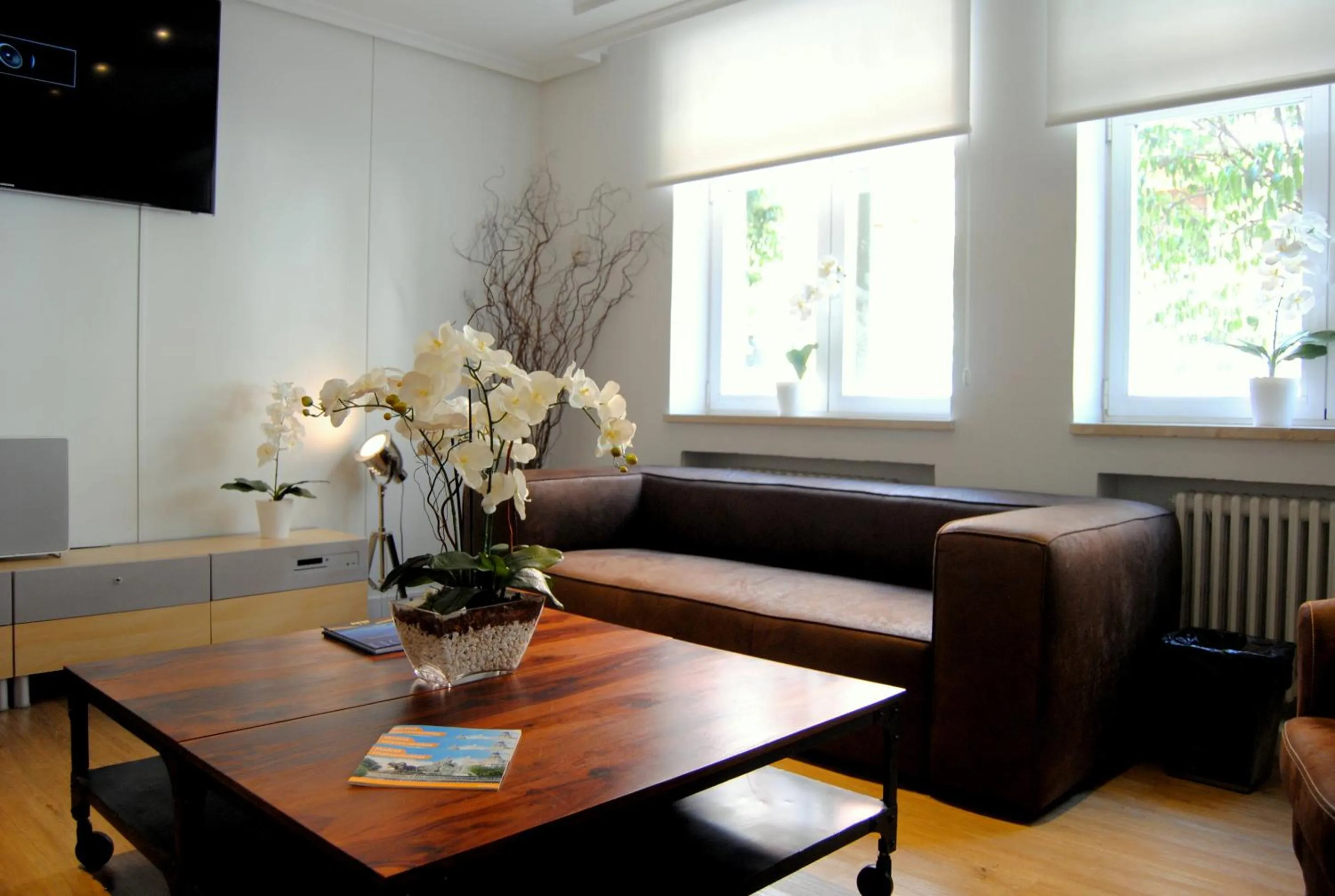 Communal lounge/ TV room in NeoMagna Madrid