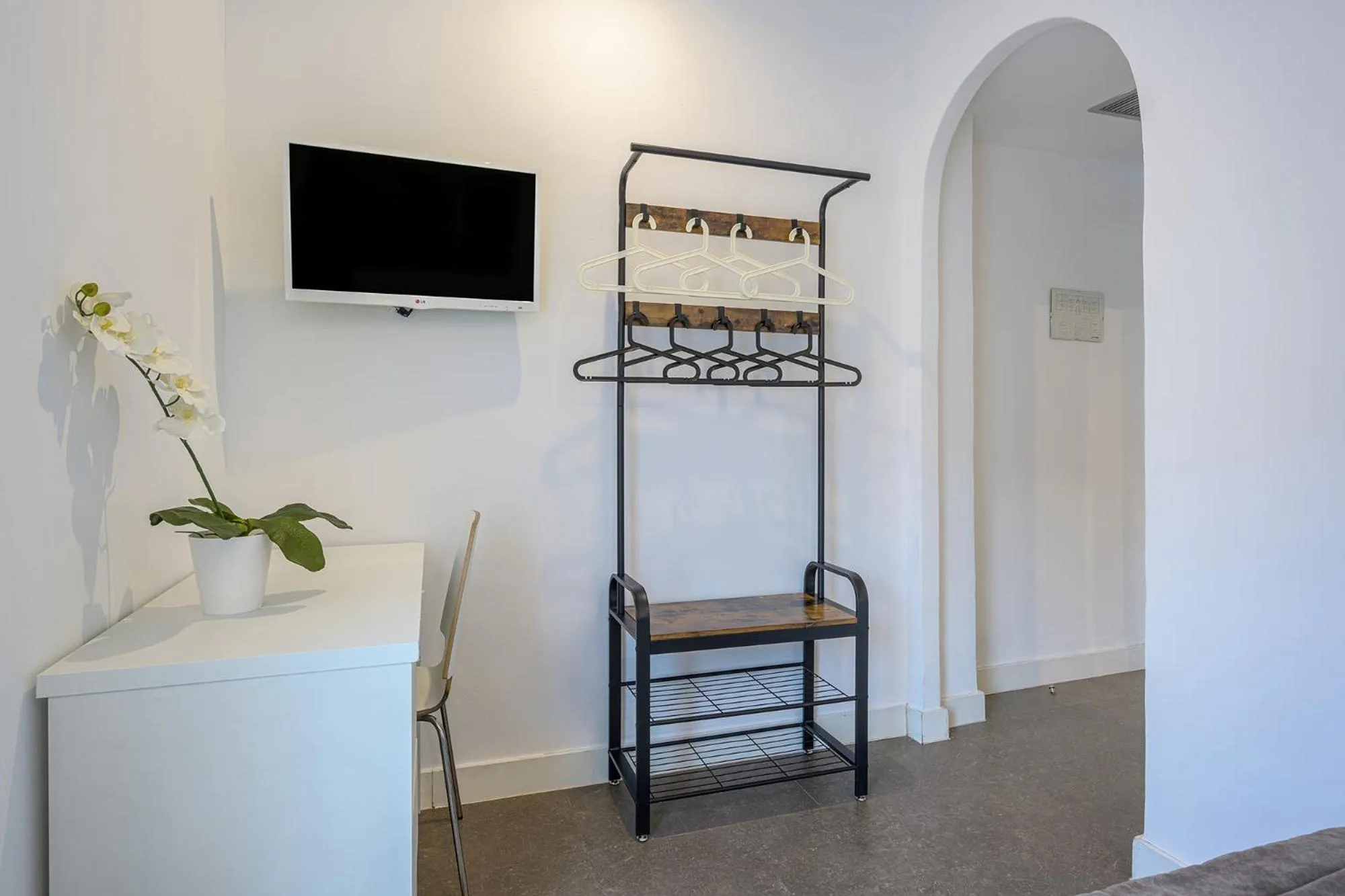 Bedroom, Bed in NeoMagna Madrid