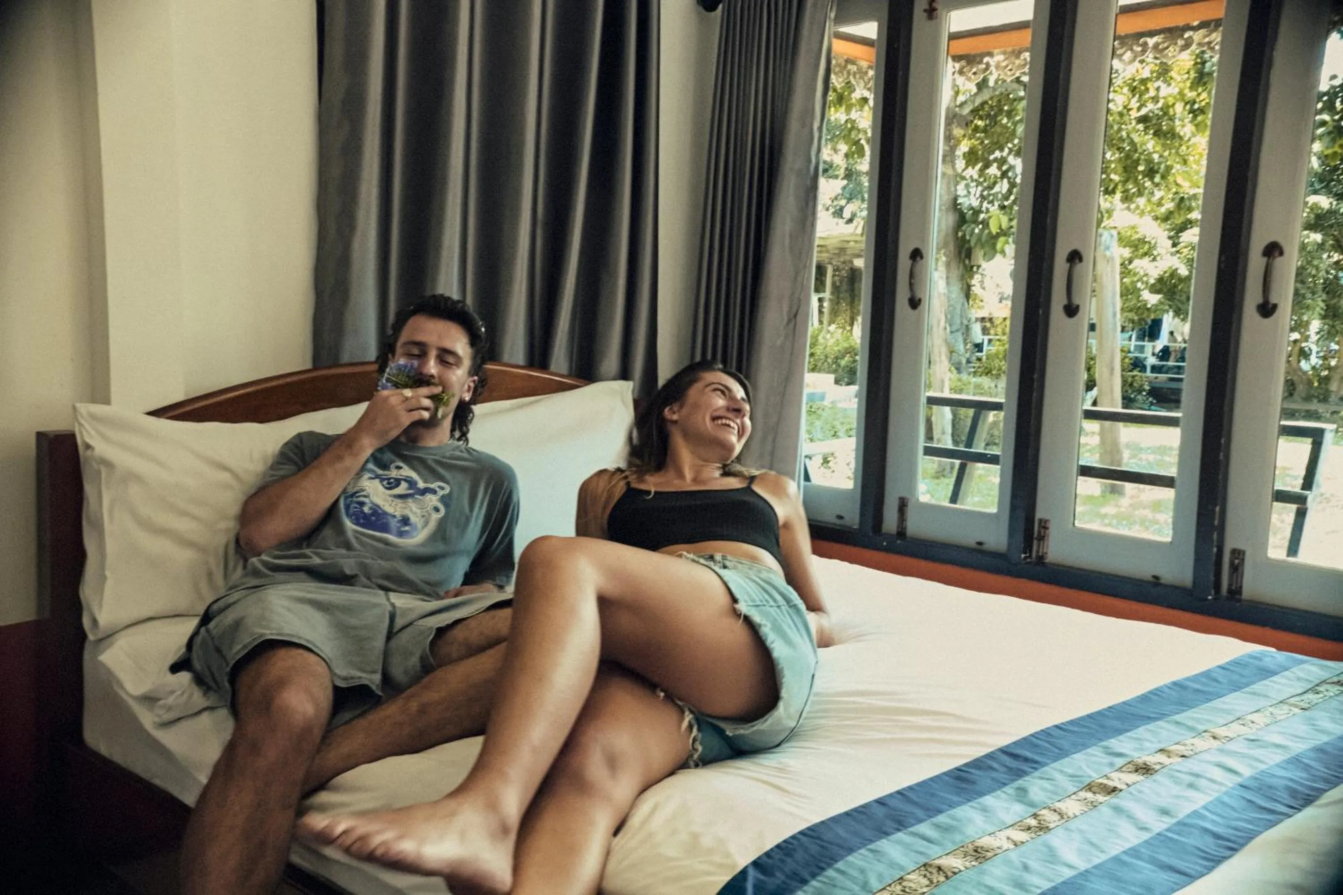 Bed in Revolution Hostel Pai