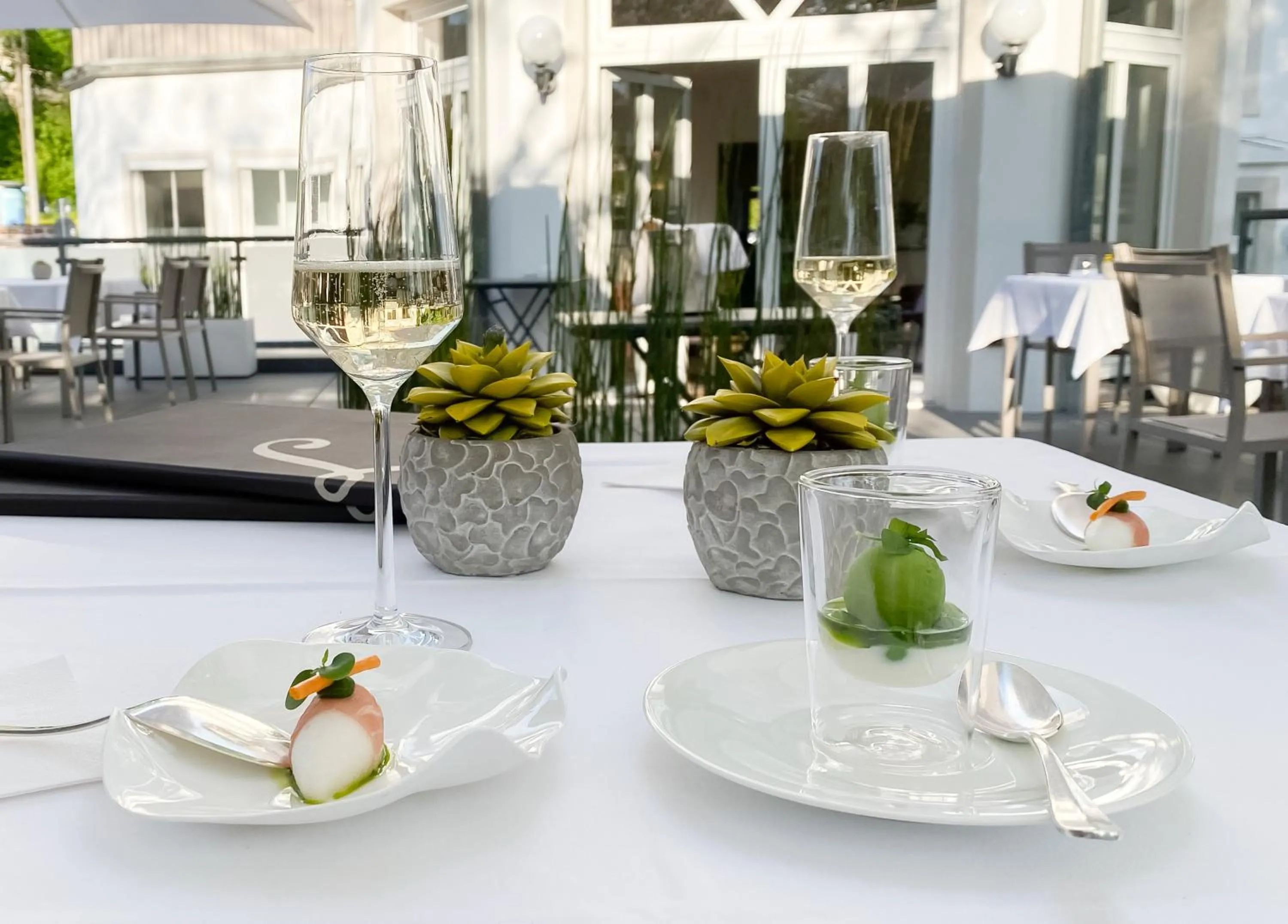 Restaurant/places to eat in Laudensacks Parkhotel & Retreat