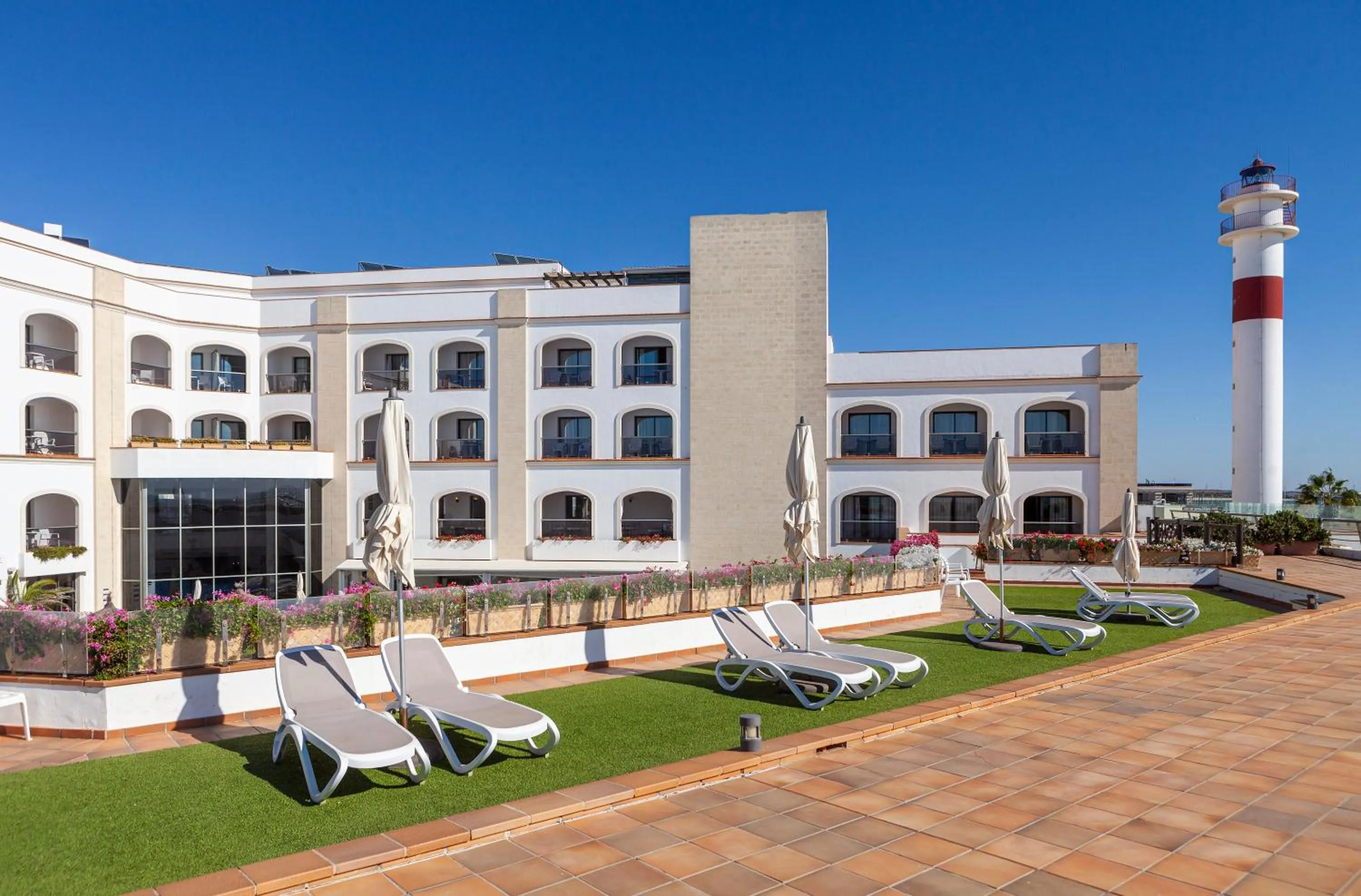 Solarium in Hotel Duque de Najera