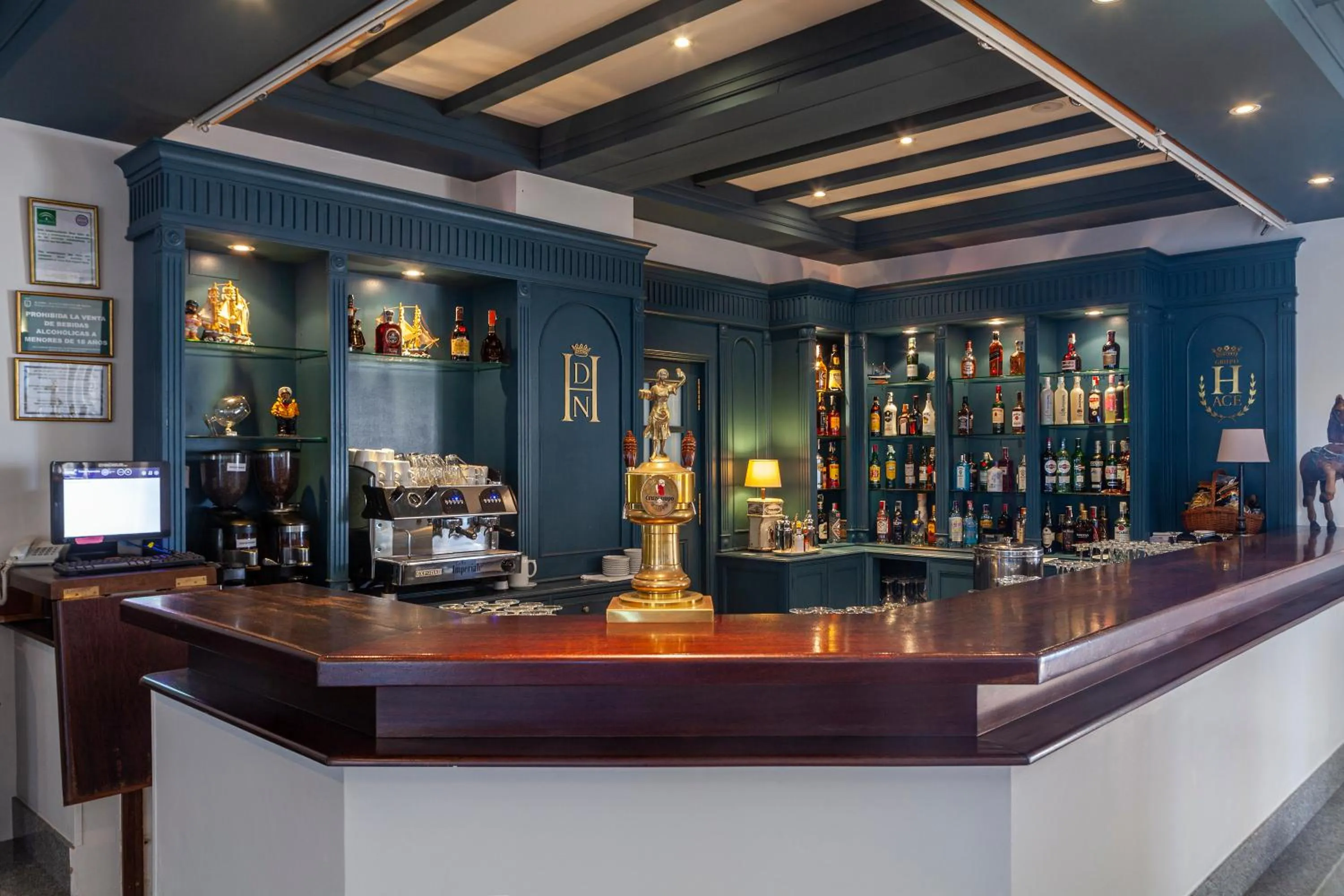 Lounge or bar in Hotel Duque de Najera