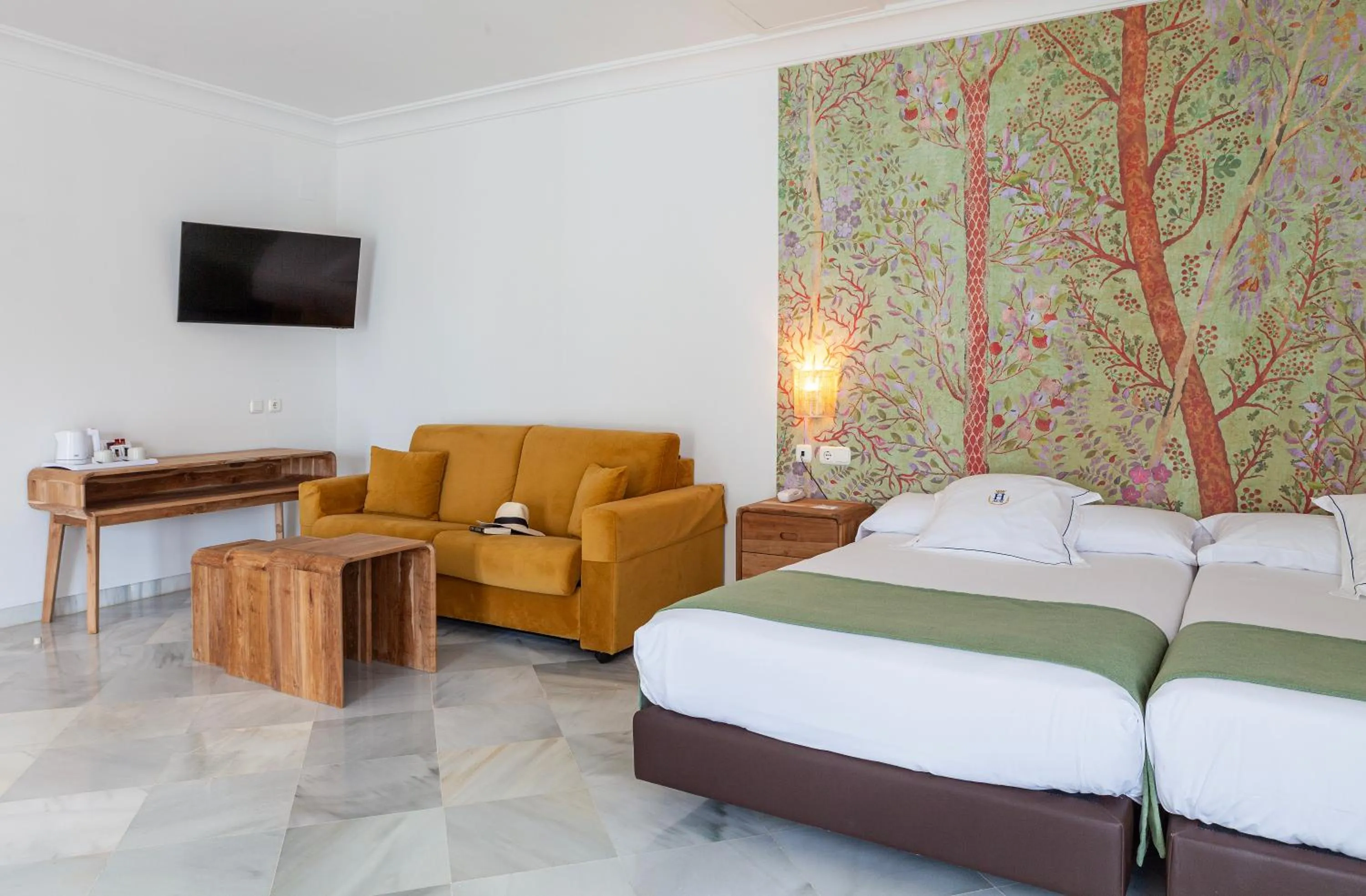 Bed in Hotel Duque de Najera