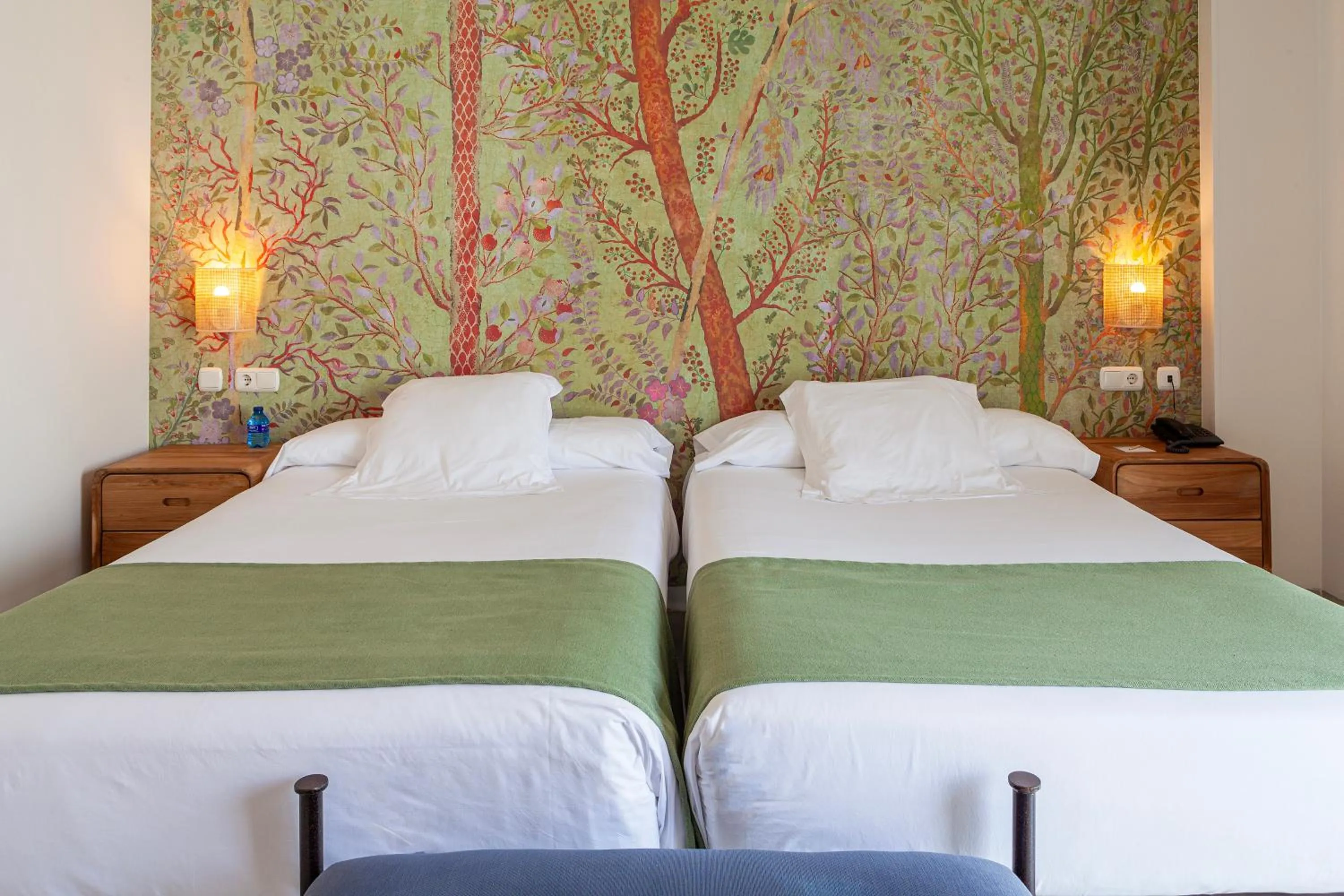 Bed in Hotel Duque de Najera