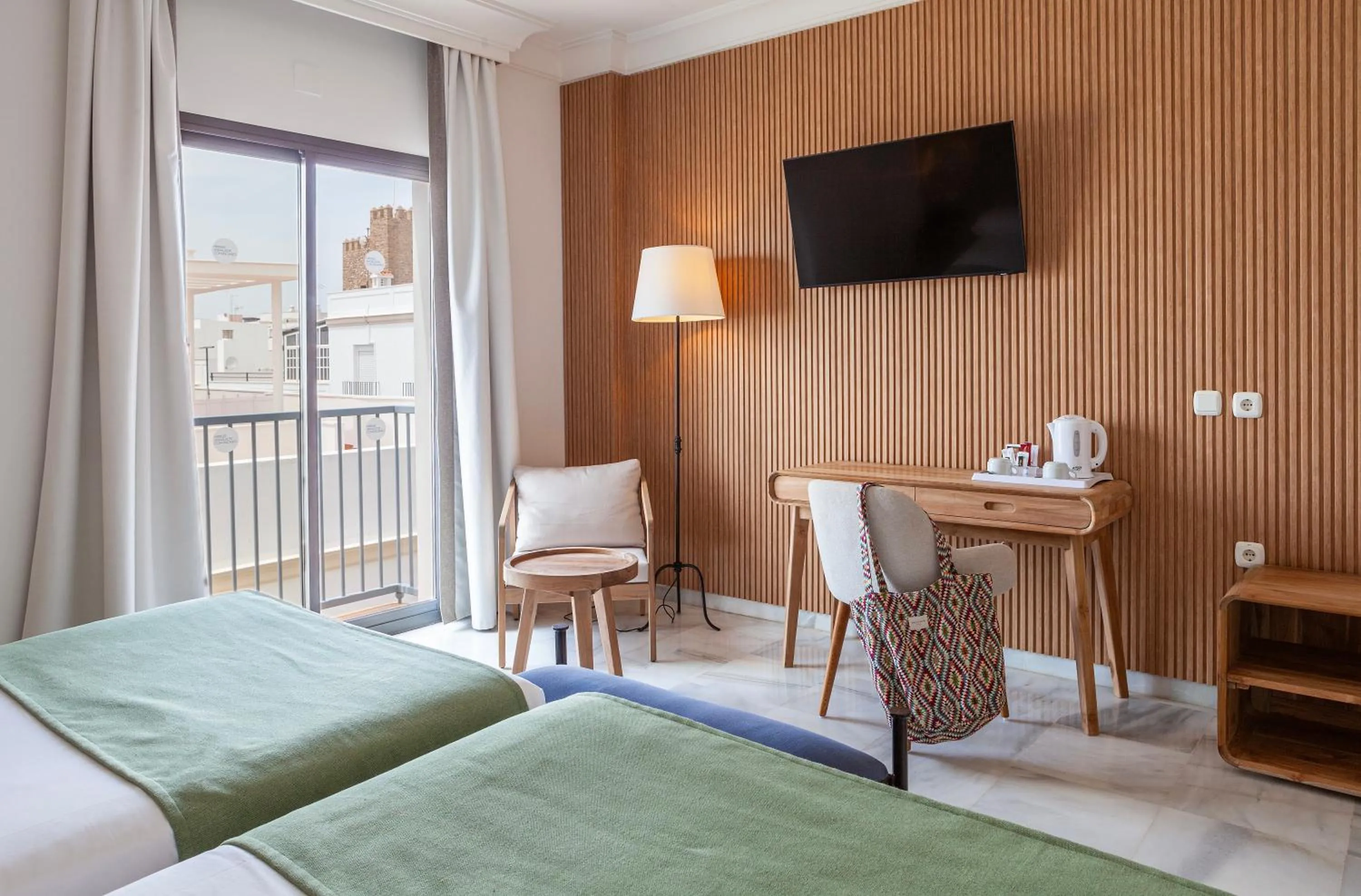 Bed in Hotel Duque de Najera