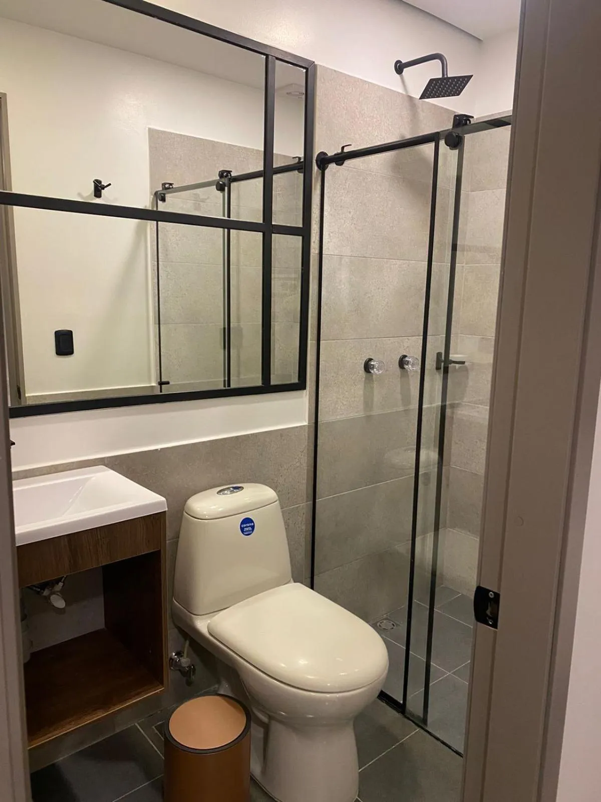 Bathroom in Fence by Bernalo Hotels