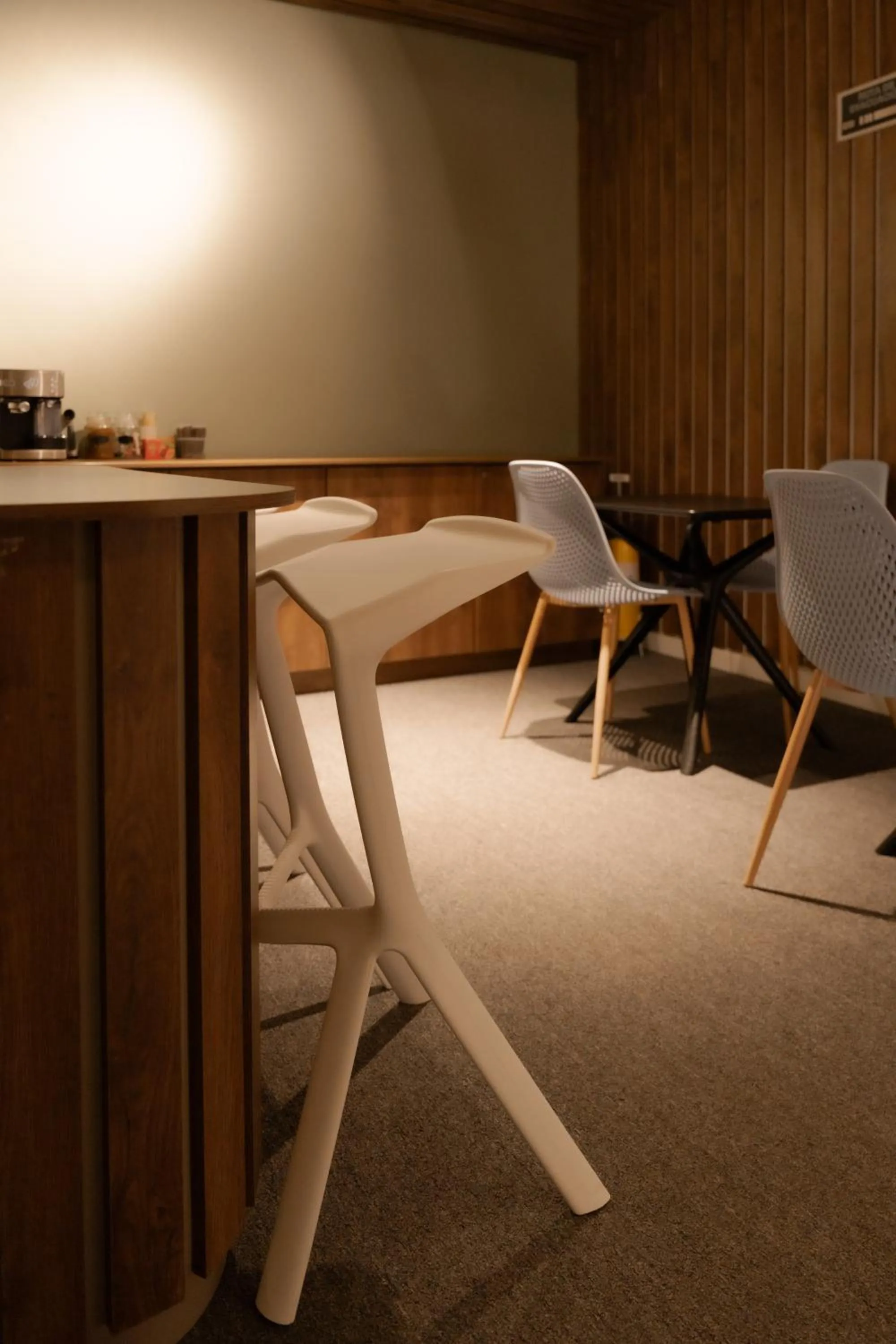 Seating area in Fence by Bernalo Hotels