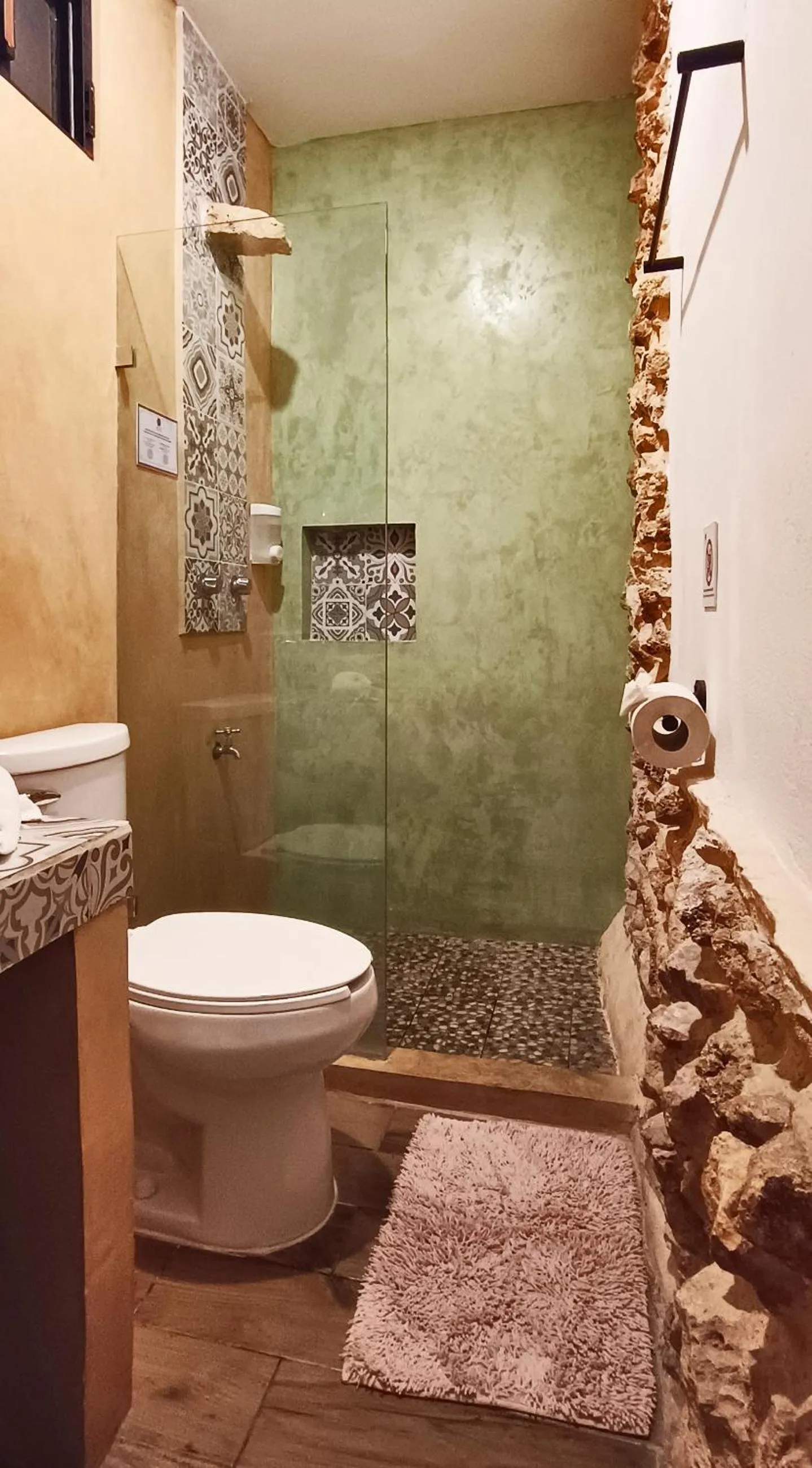 Bathroom in Habitaciones Colonial Zaci