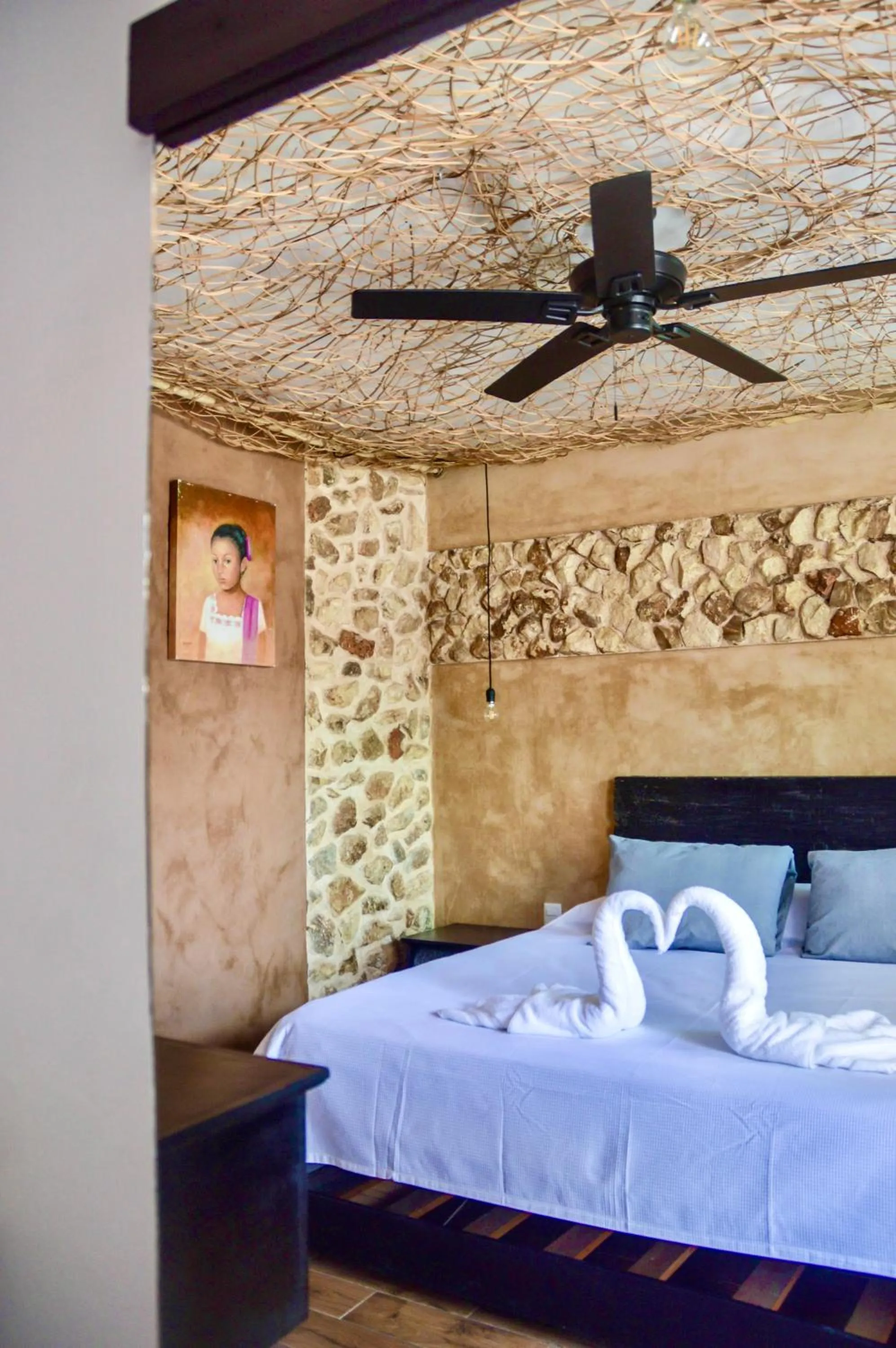 Bedroom, Bed in Habitaciones Colonial Zaci