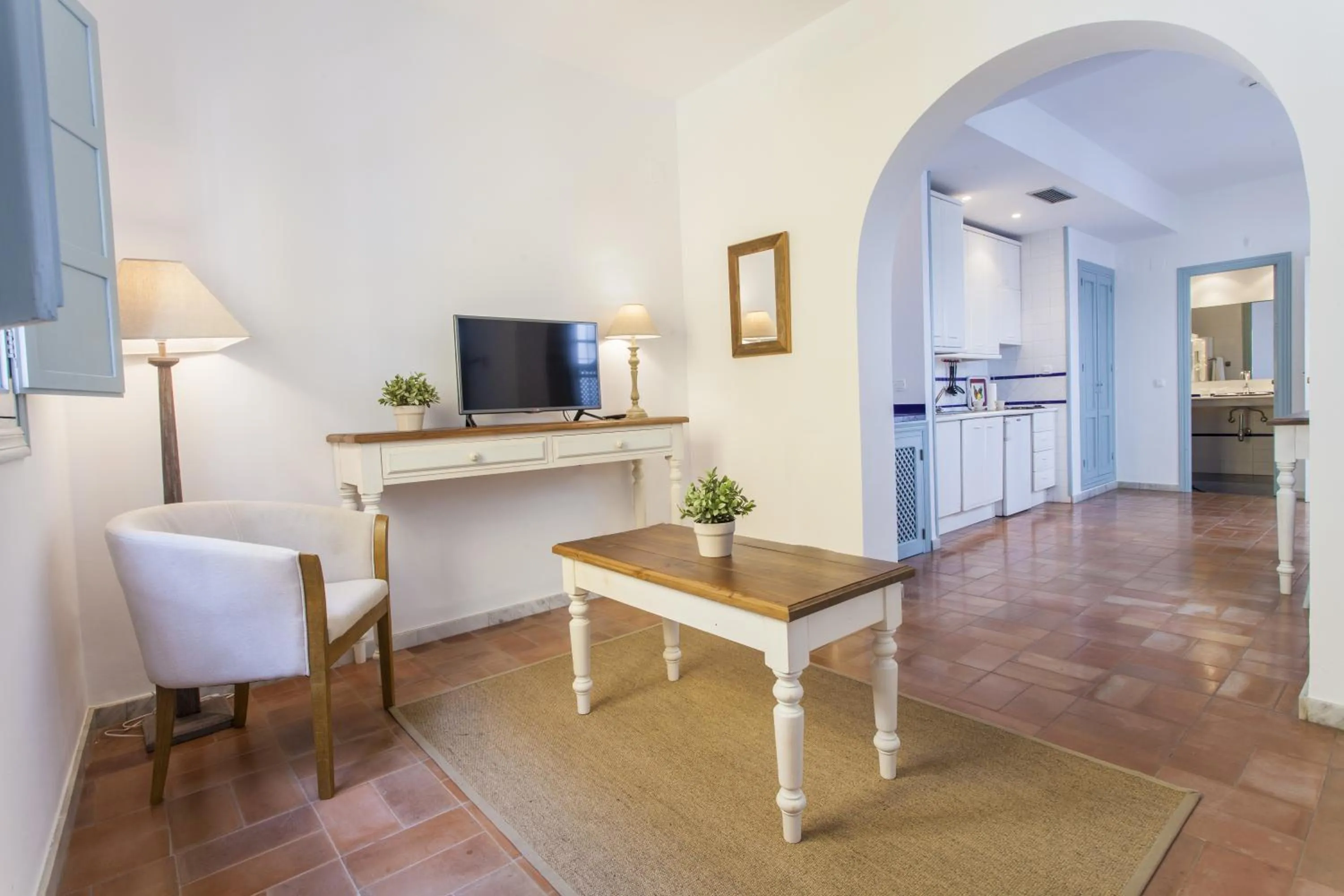 TV and multimedia in Apartamentos Suites Santa Cruz