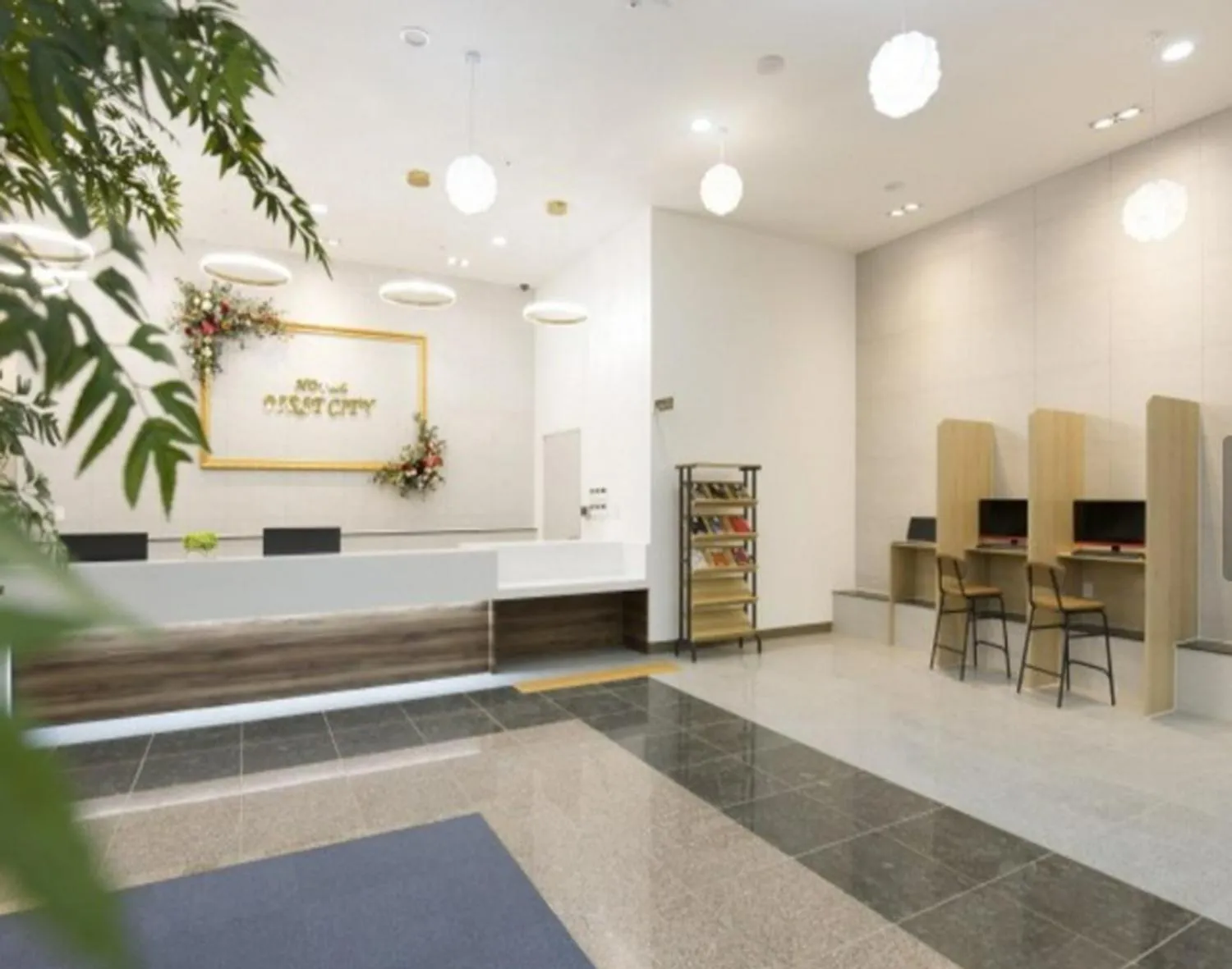 Lobby or reception in Yeosu Hotel First City