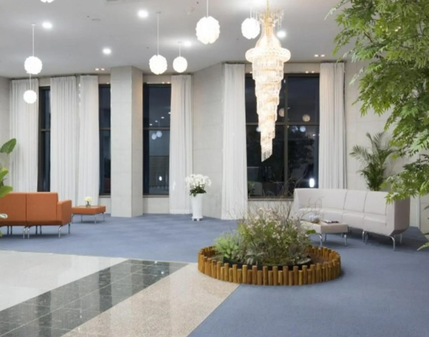 Lobby or reception in Yeosu Hotel First City