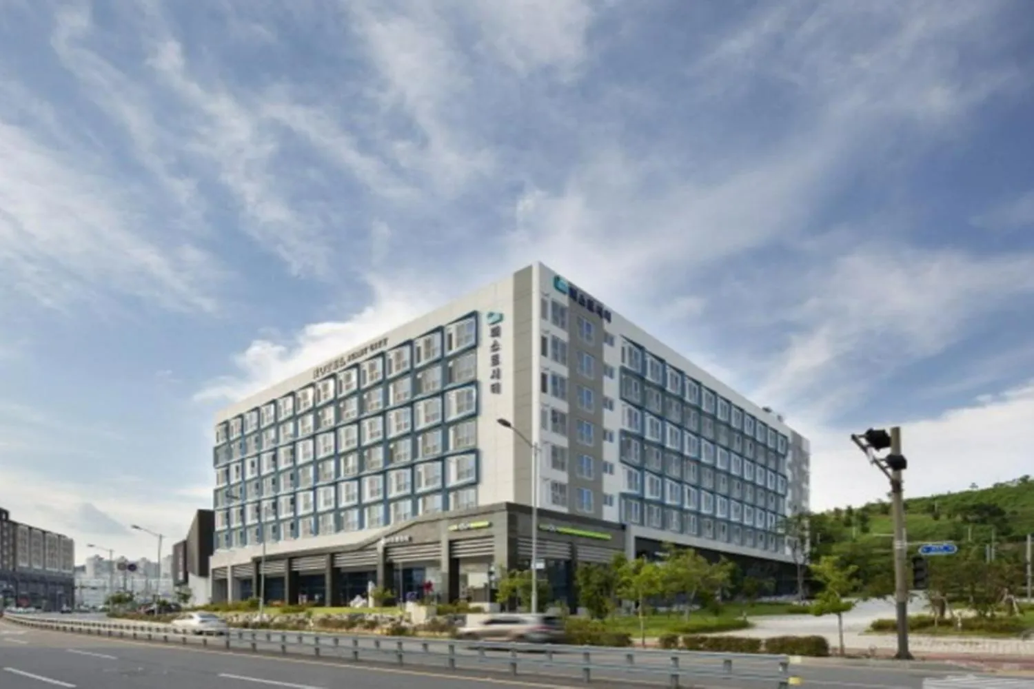 Facade/entrance, Property Building in Yeosu Hotel First City