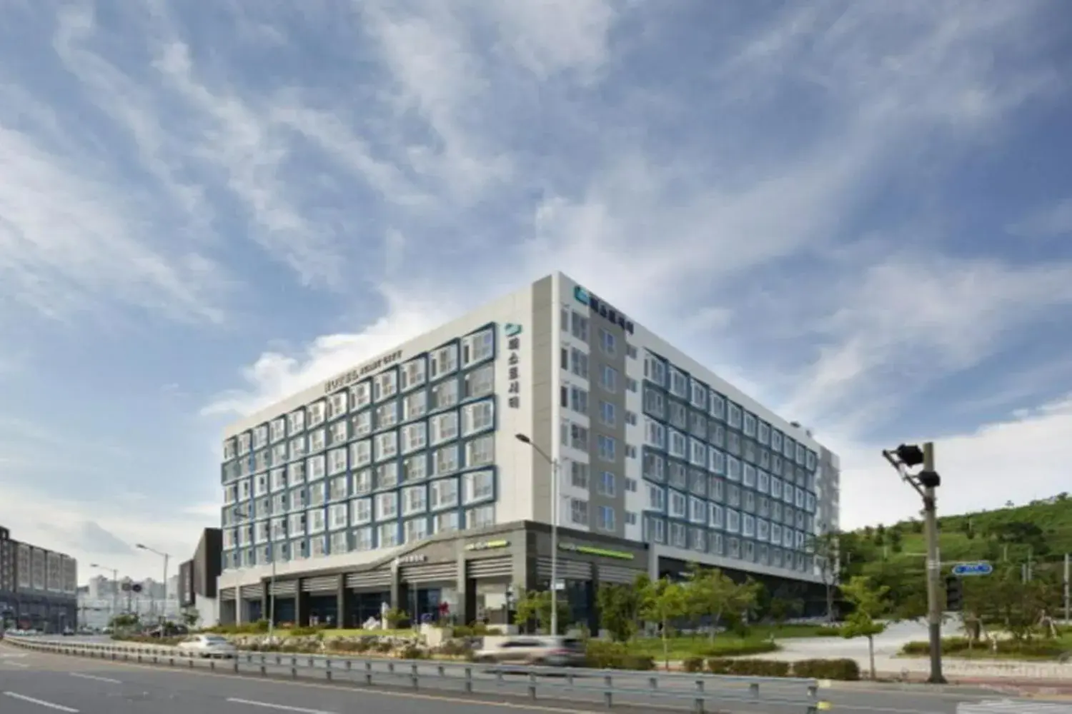 Facade/entrance, Property Building in Yeosu Hotel First City Facade/entrance, Property Building in Yeosu Hotel First City