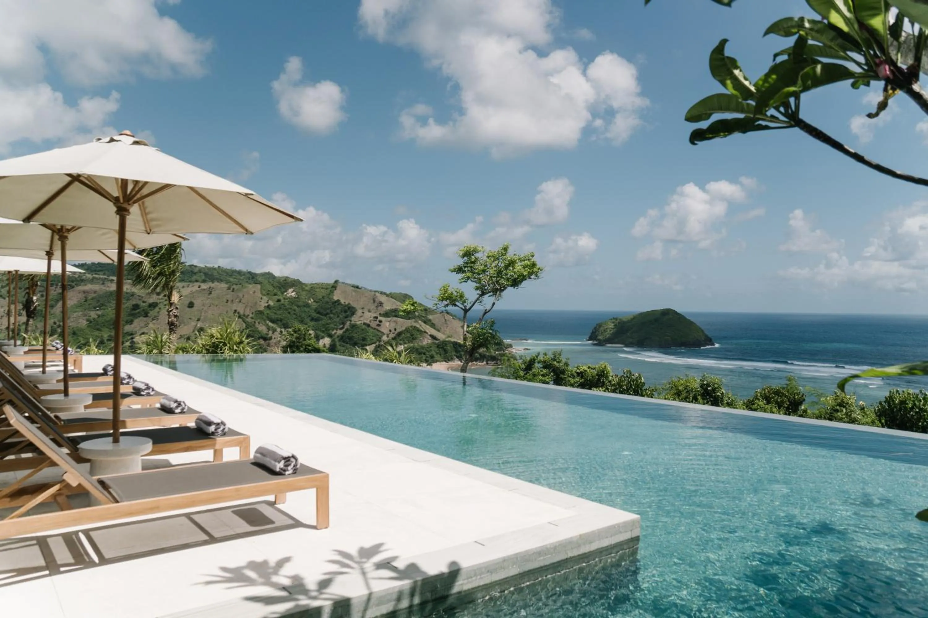 Pool view in Somewhere Lombok