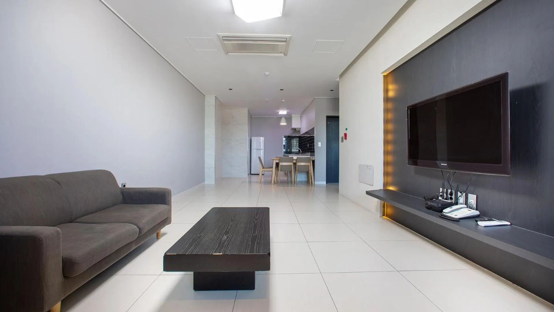 Living room in Carib Condo Hotel