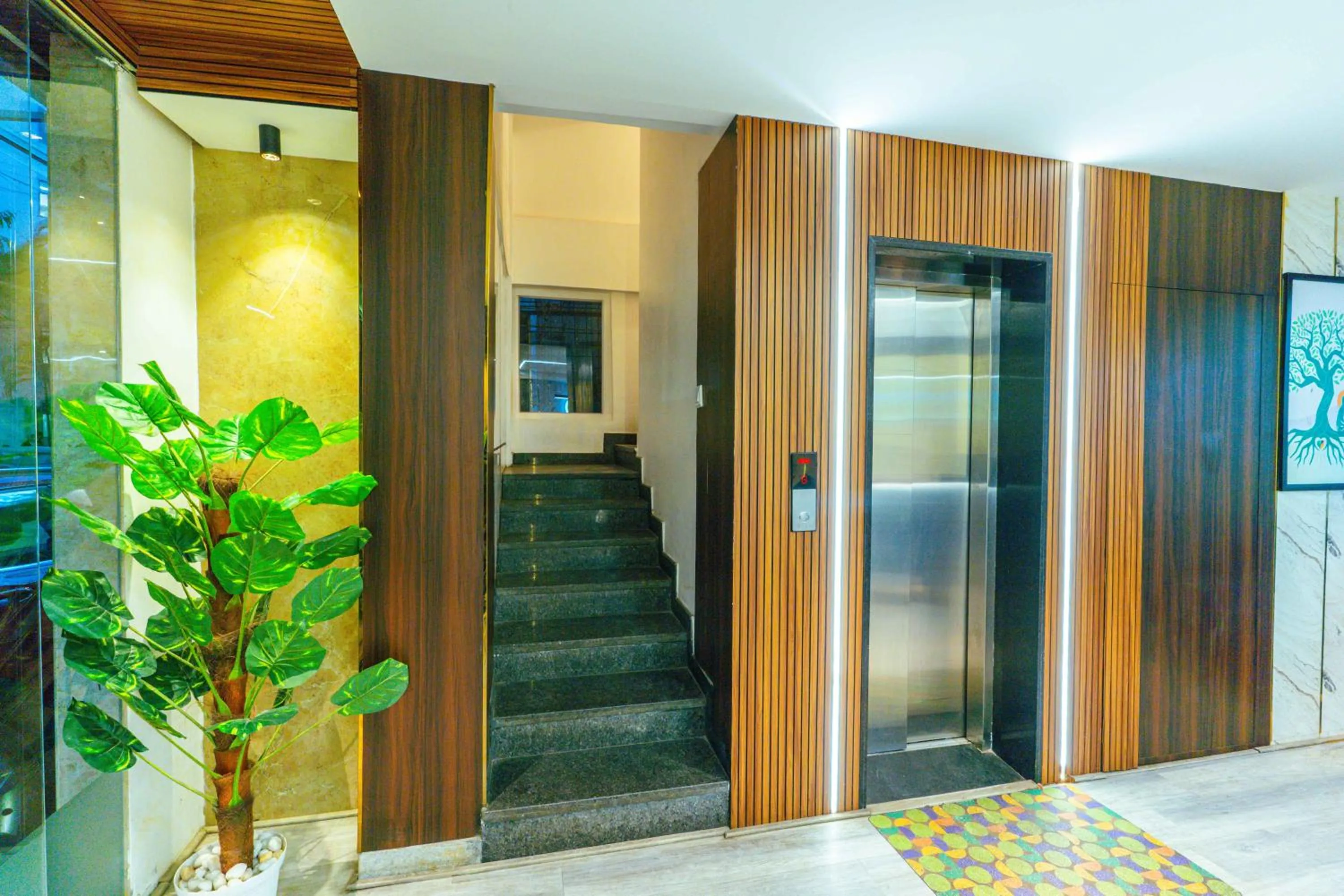 elevator in Treebo Elmas Grand
