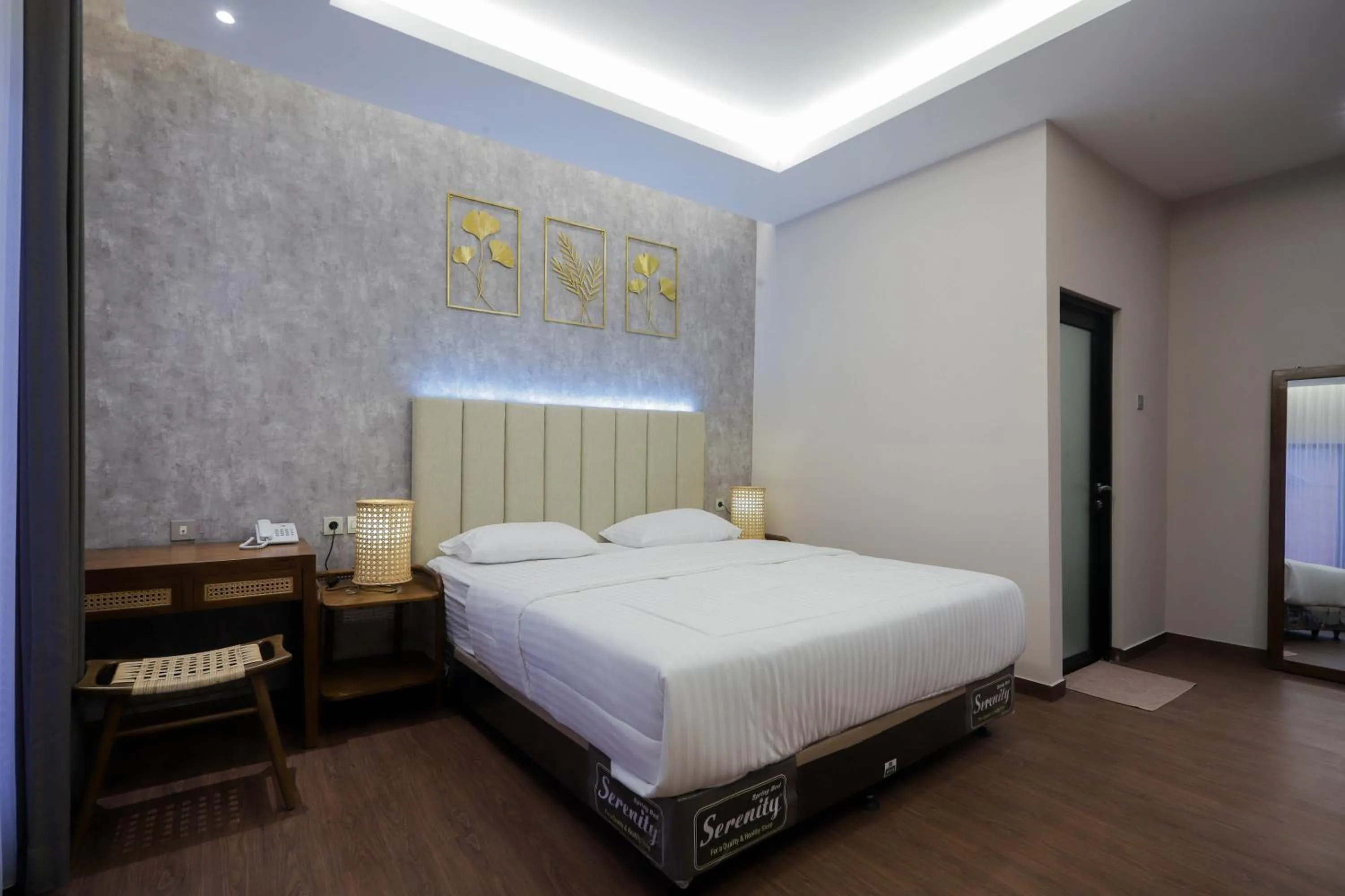 Bedroom, Bed in d' Omah Afi 1