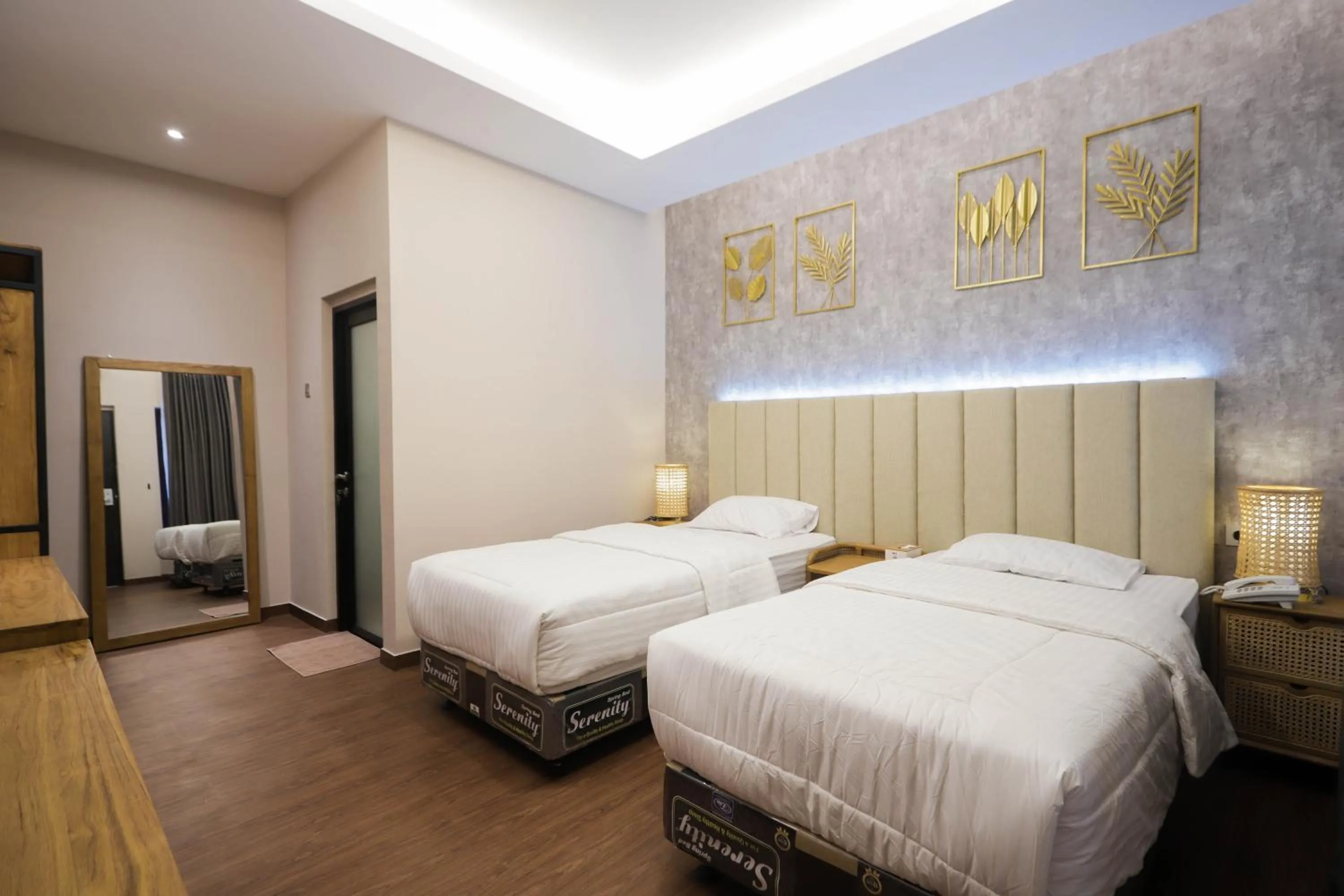 Bedroom, Bed in d' Omah Afi 1