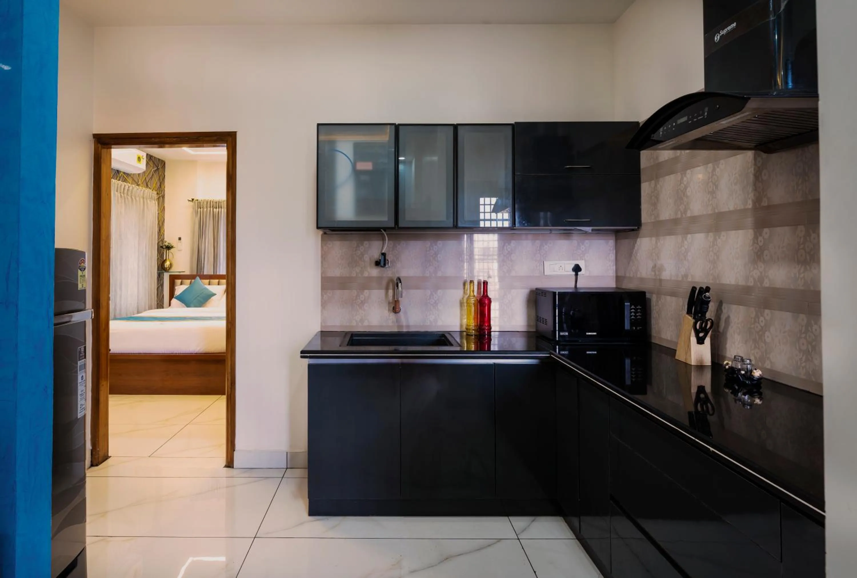 Kitchen or kitchenette in Royal Tusker Luxury Service Apartments