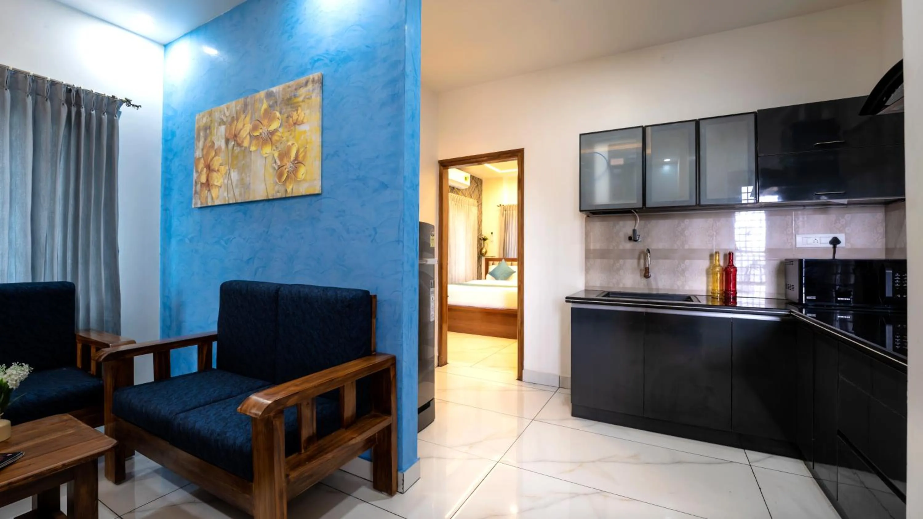 Kitchen or kitchenette in Royal Tusker Luxury Service Apartments