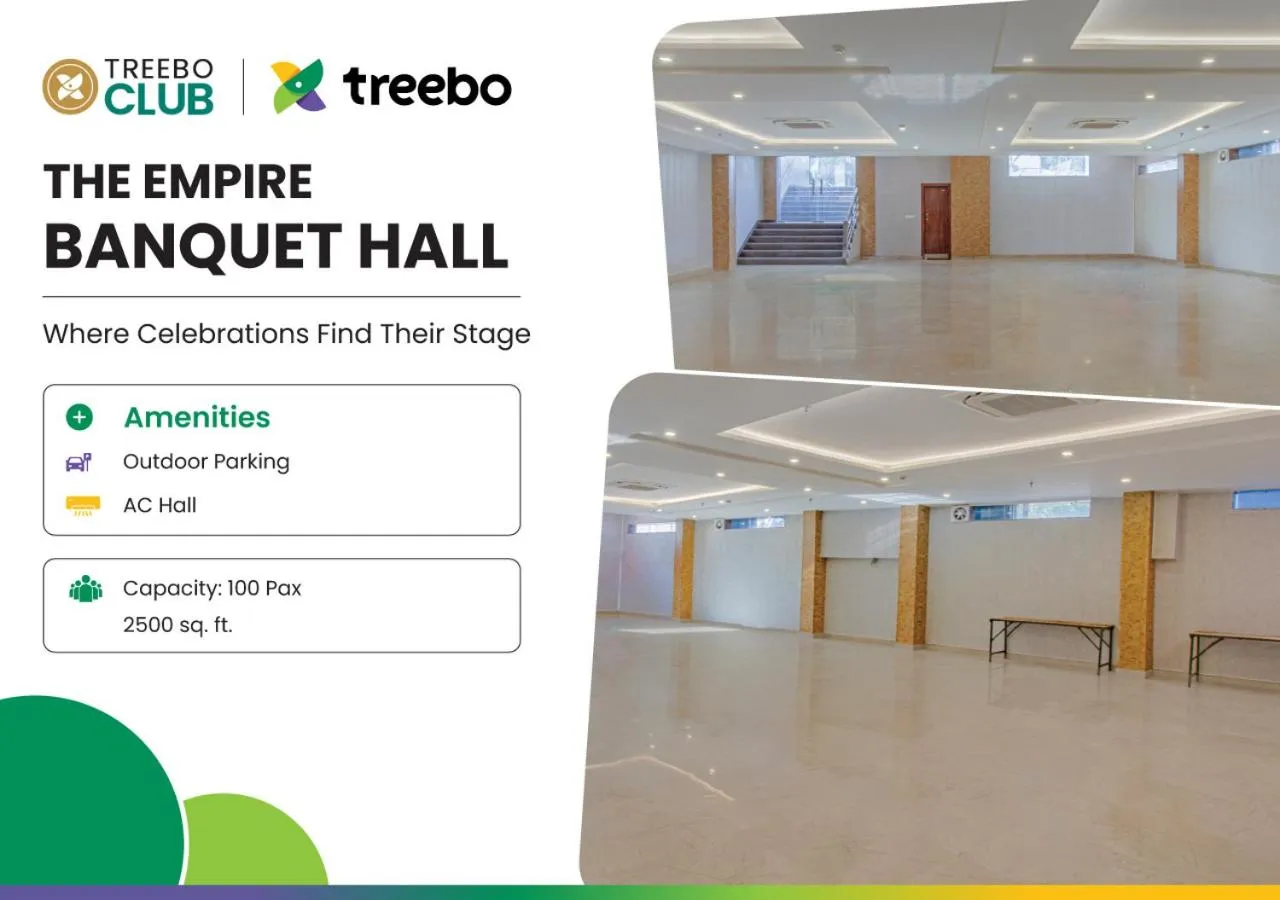 Banquet/Function facilities in Treebo The Empire Near Taj Mahal Agra