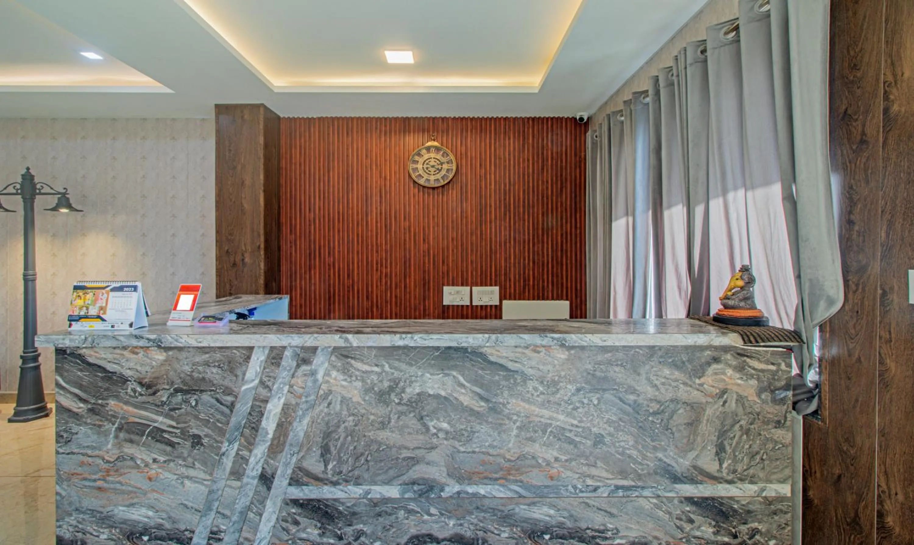 Lobby or reception in Treebo The Empire Near Taj Mahal Agra