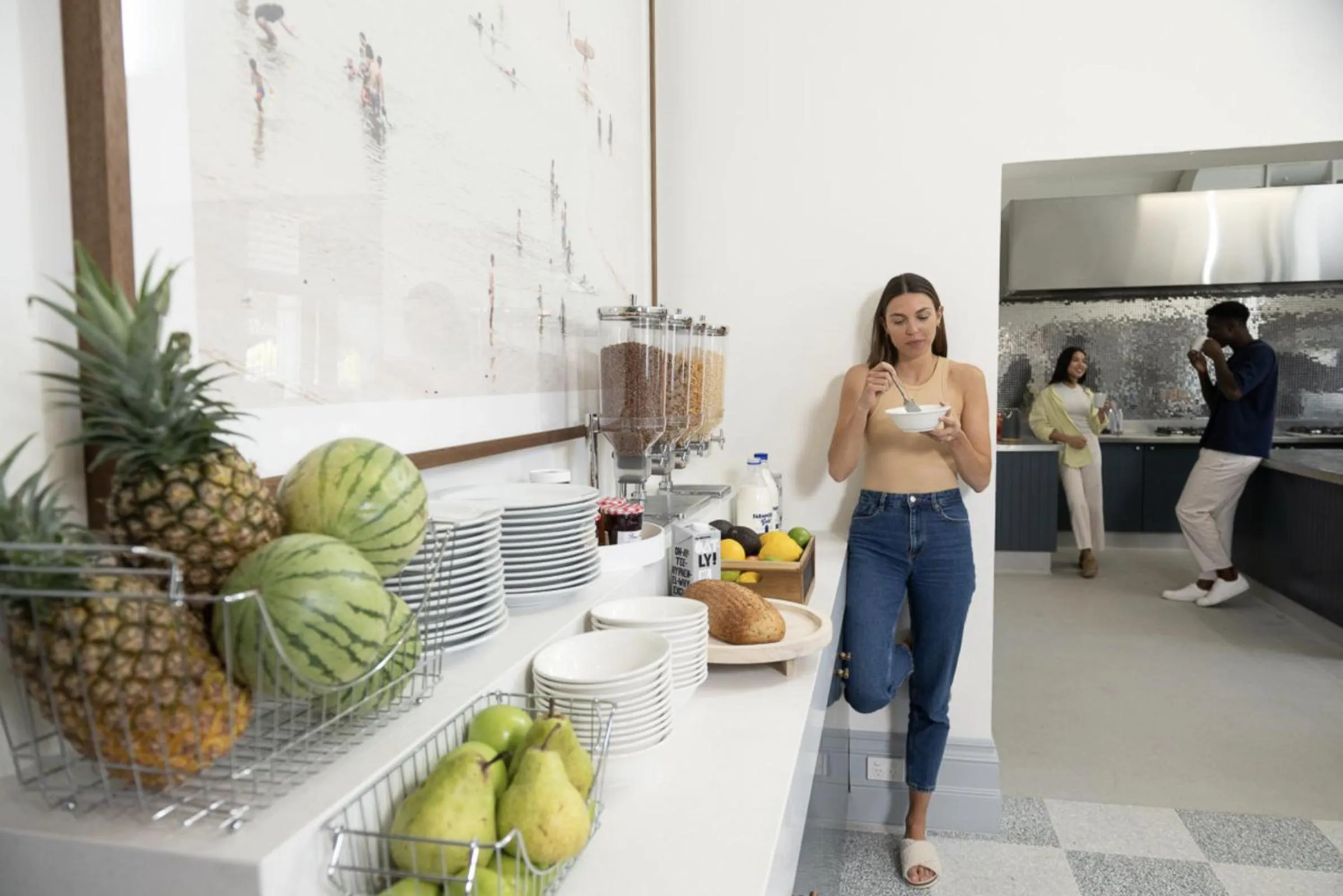 Kitchen or kitchenette in The Pacific House