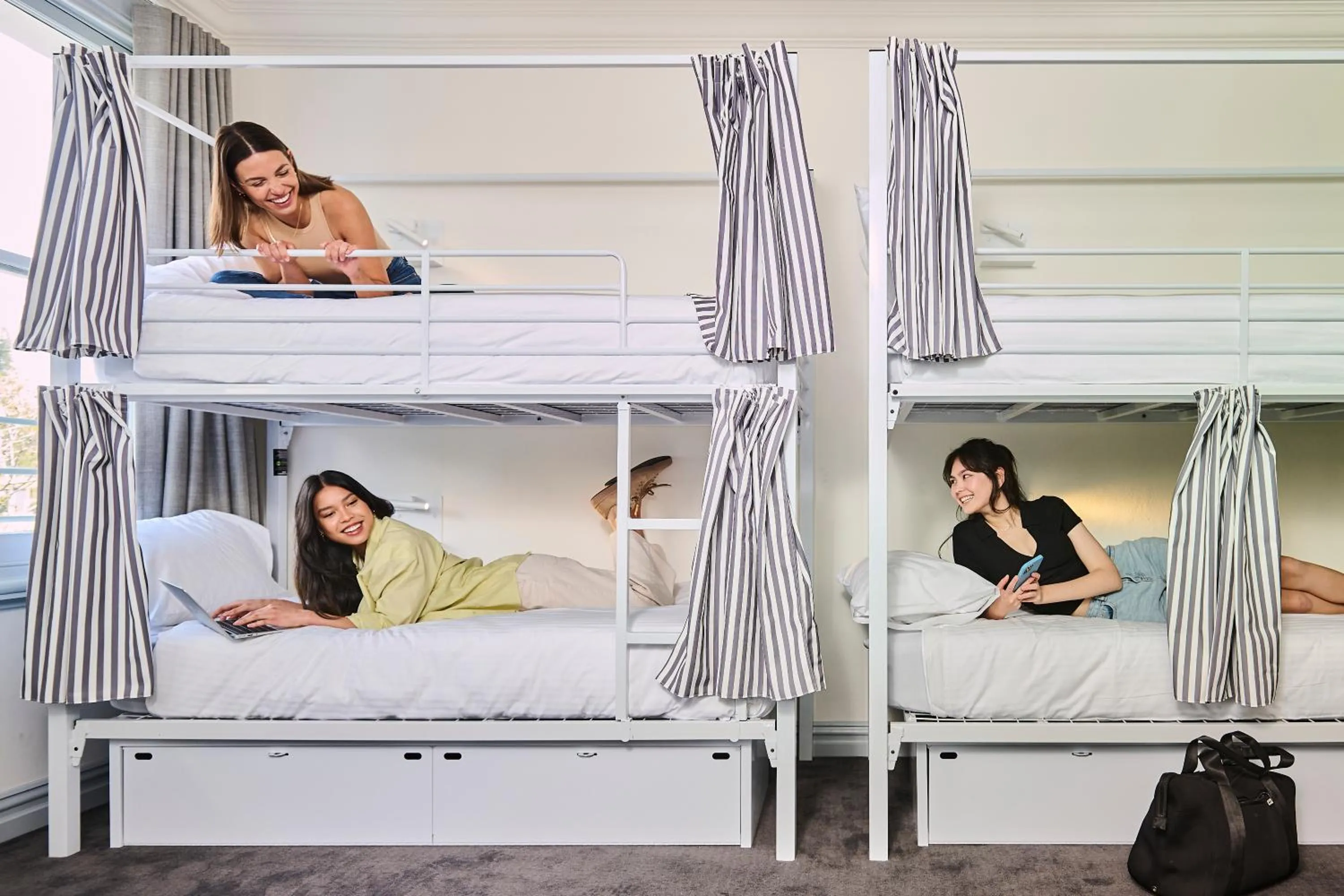 People, Bed in The Pacific House