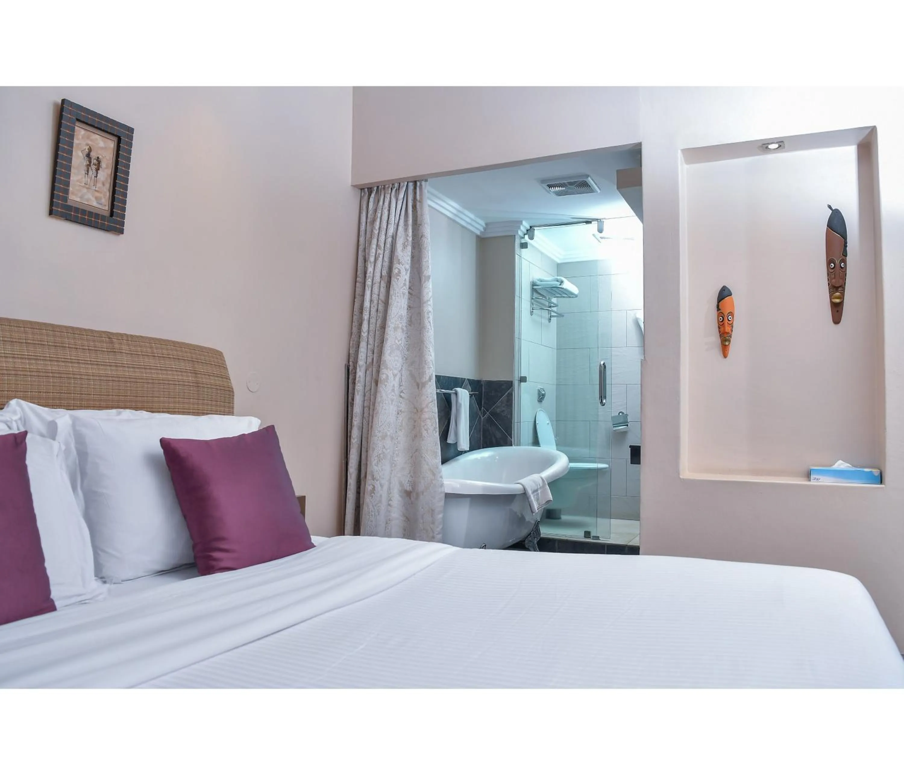 Bed in Hillpark Hotel