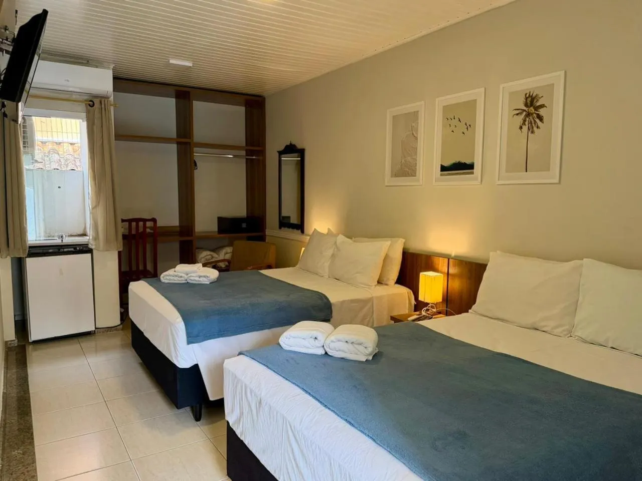 Bed in Hotel Arrastão