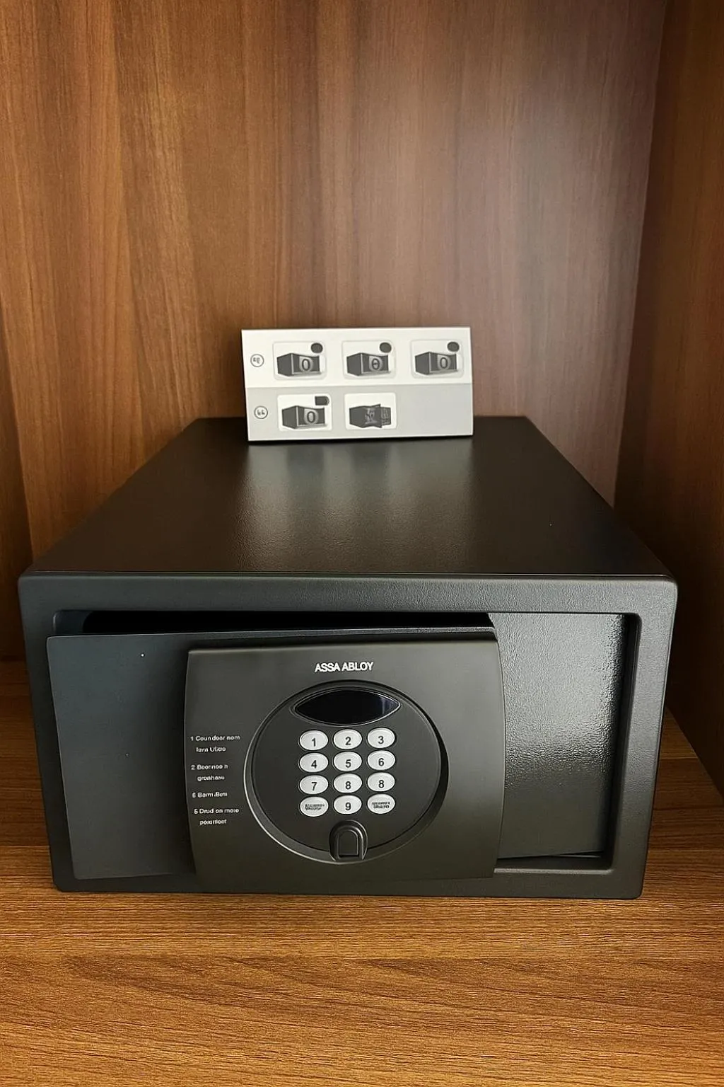 safe in Hotel Arrastão