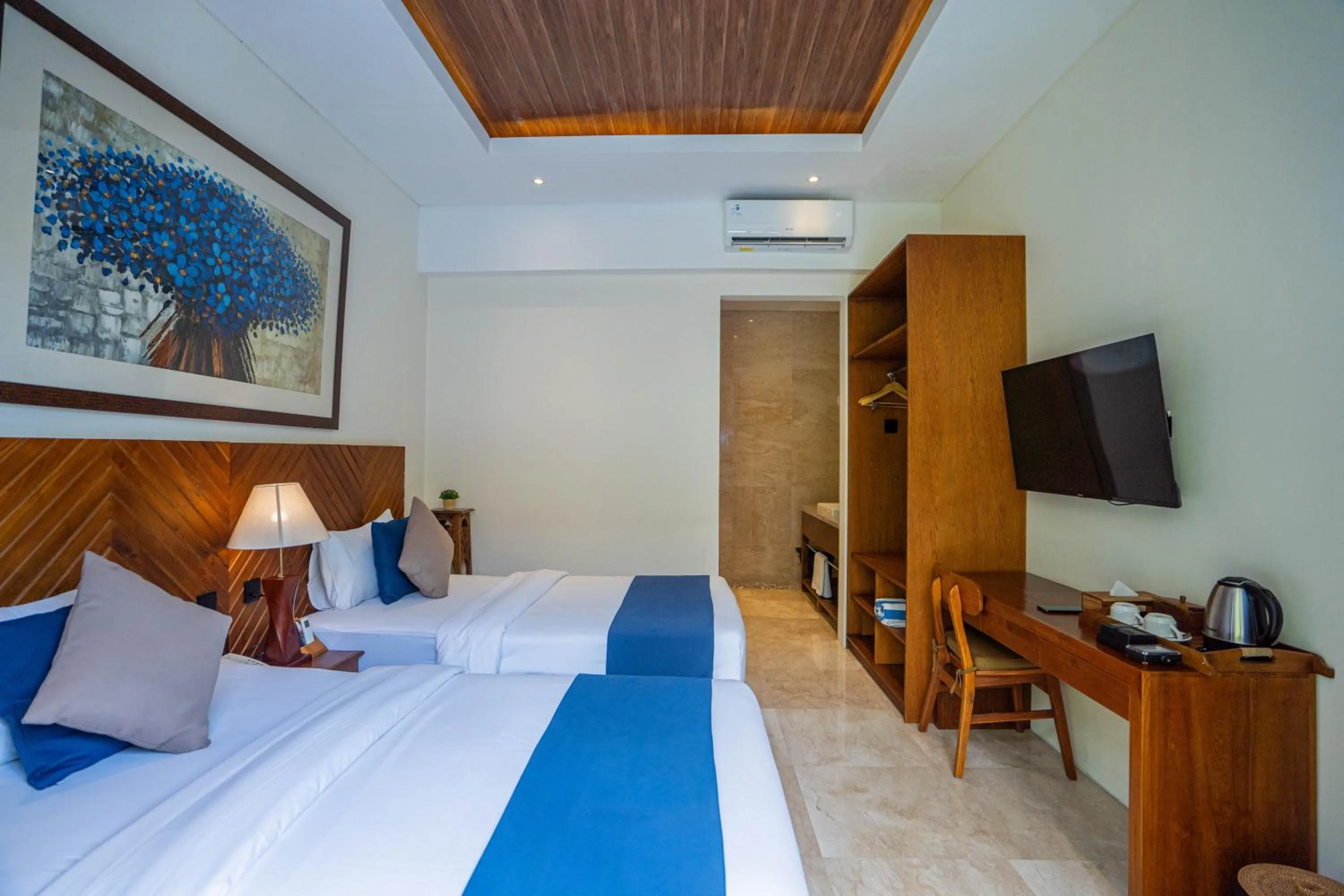 Bed in Villa Bulan Bali