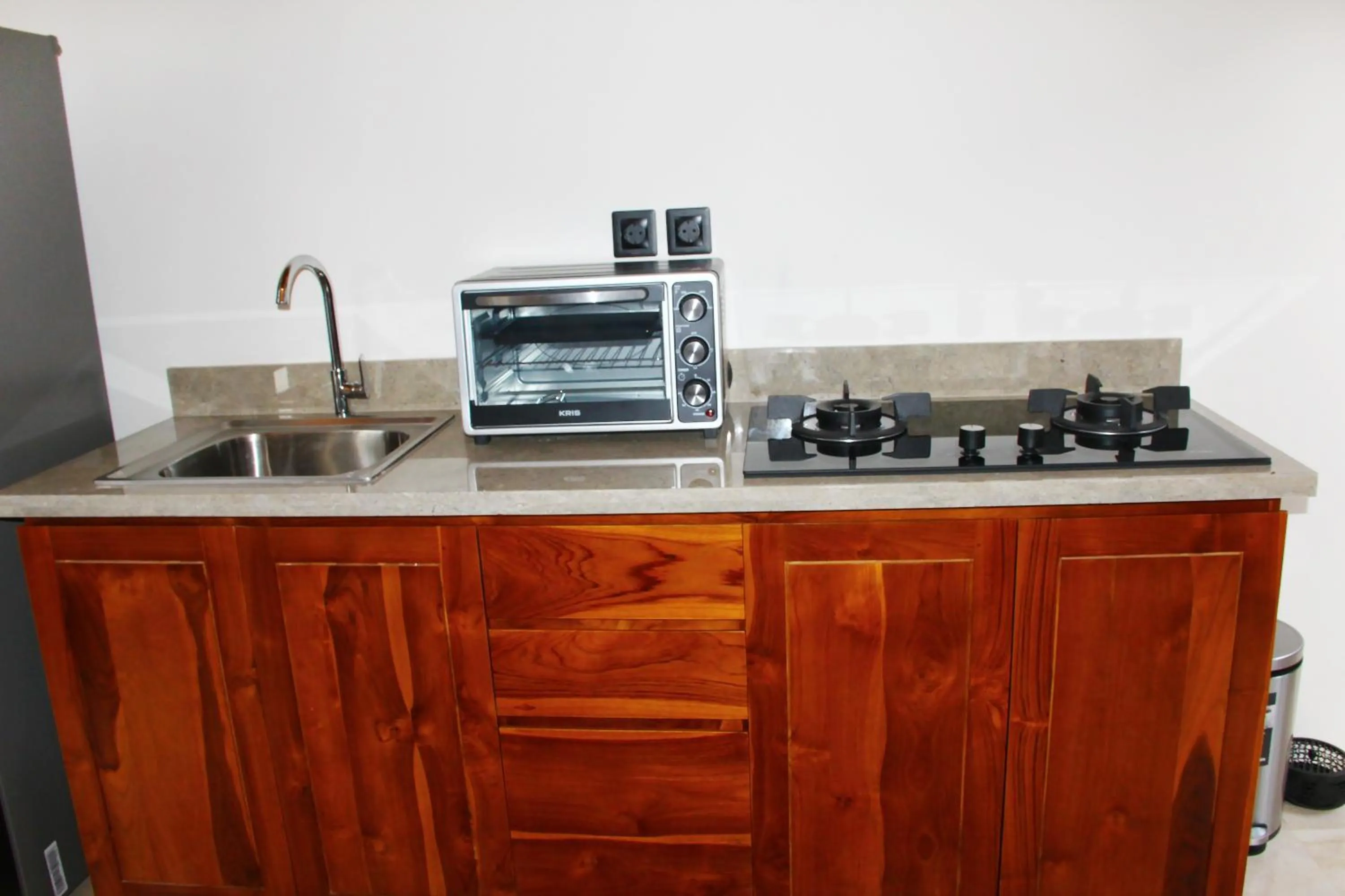 Kitchen or kitchenette in Villa Bulan Bali