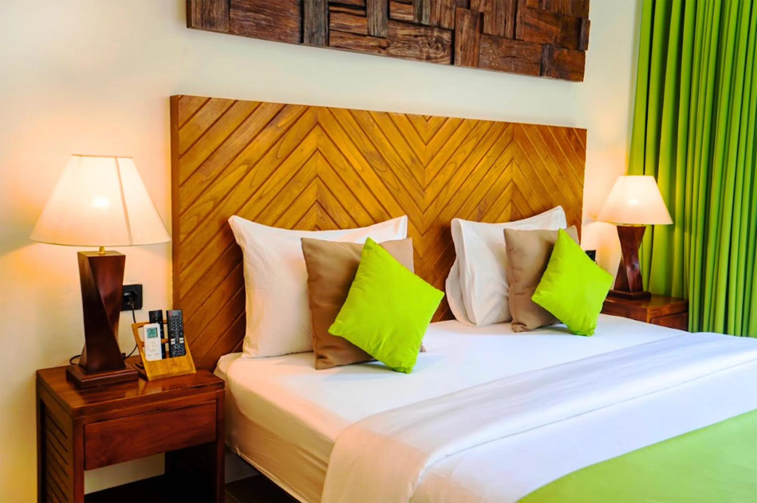 Bed in Villa Bulan Bali