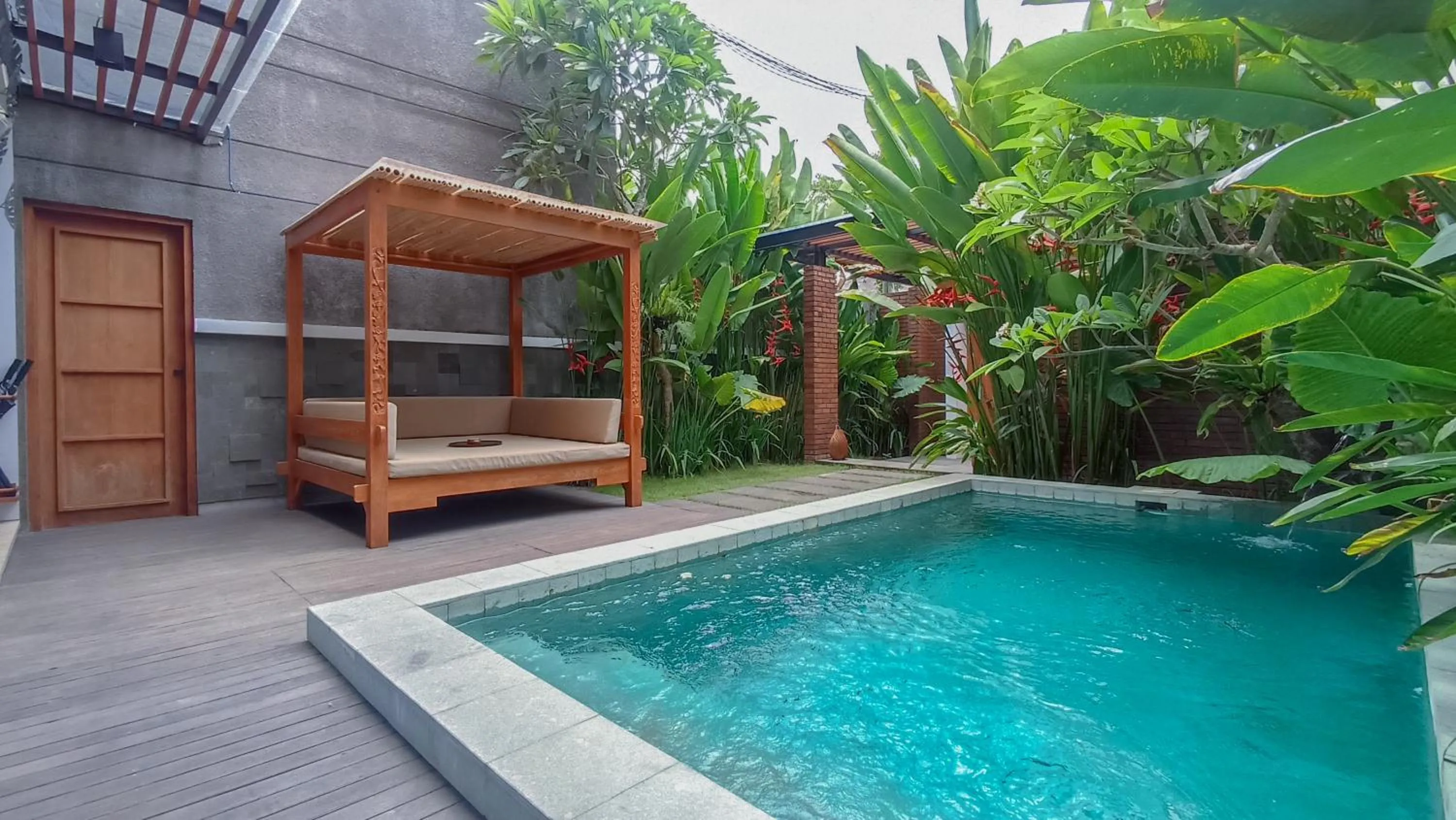 Pool view in Villa Bulan Bali