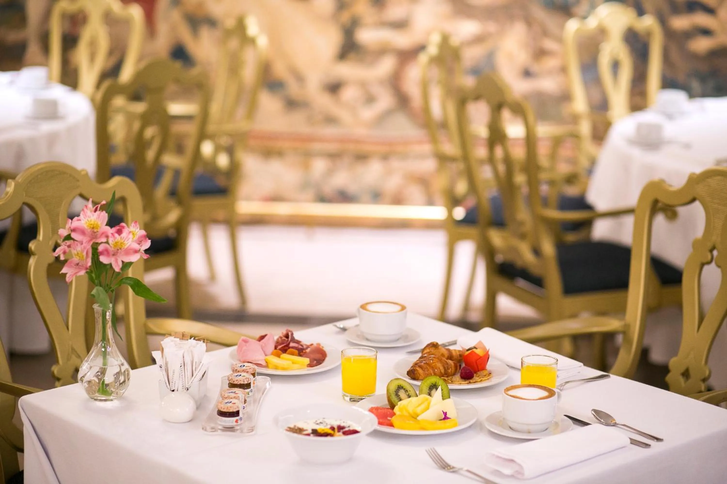 Food in Eurostars Hotel de la Reconquista