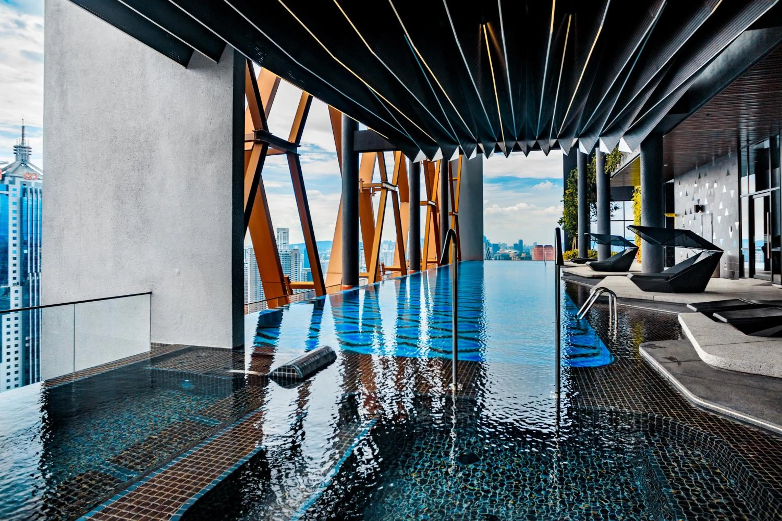 Swimming pool in Scarletz Suites KLCC by Mana-Mana