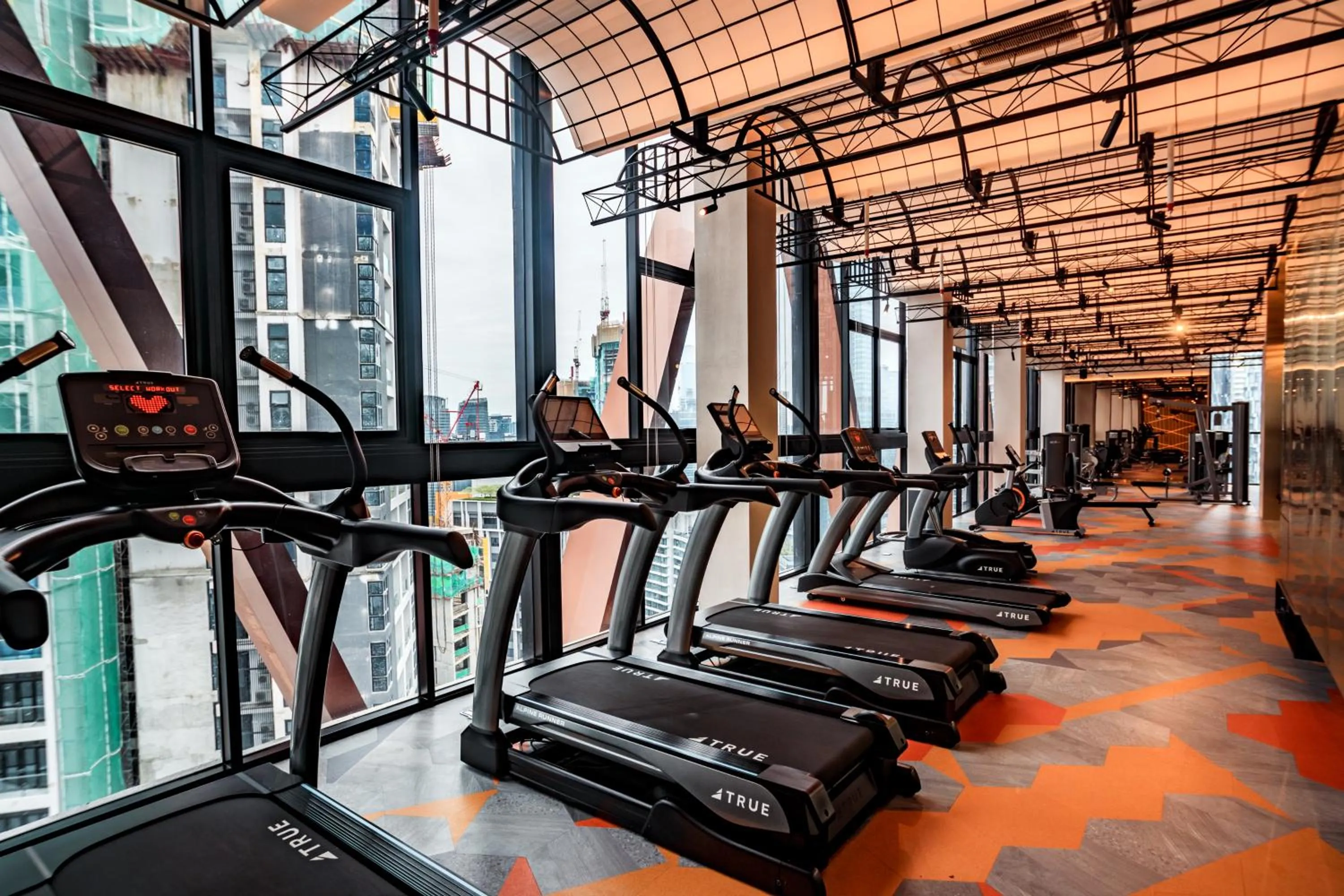 Fitness centre/facilities in Scarletz Suites KLCC by Mana-Mana