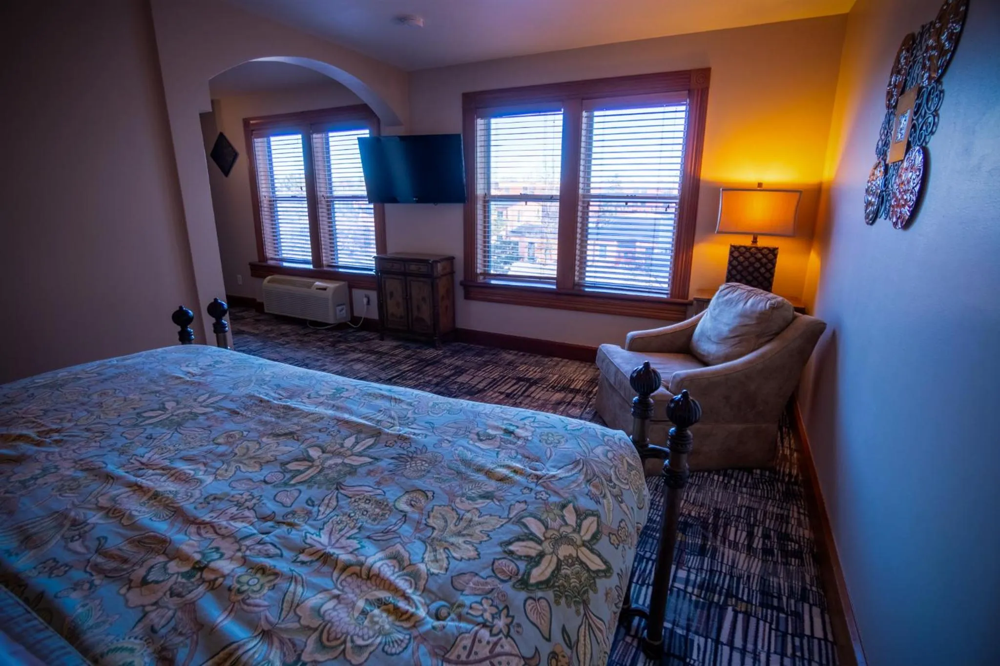 Bed in Nuk's Executive Suites