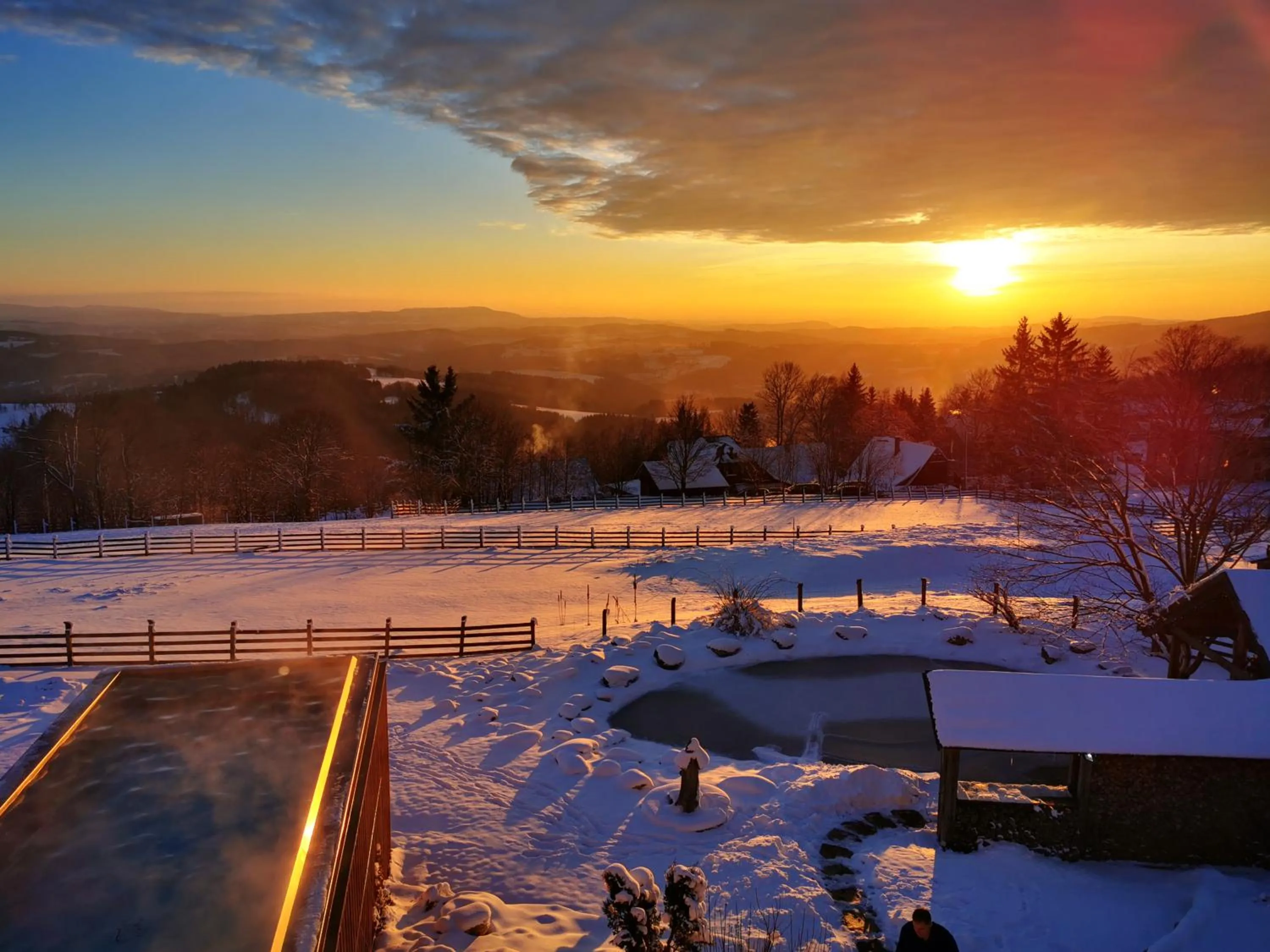 View (from property/room) in Wellness hotel V Nebi