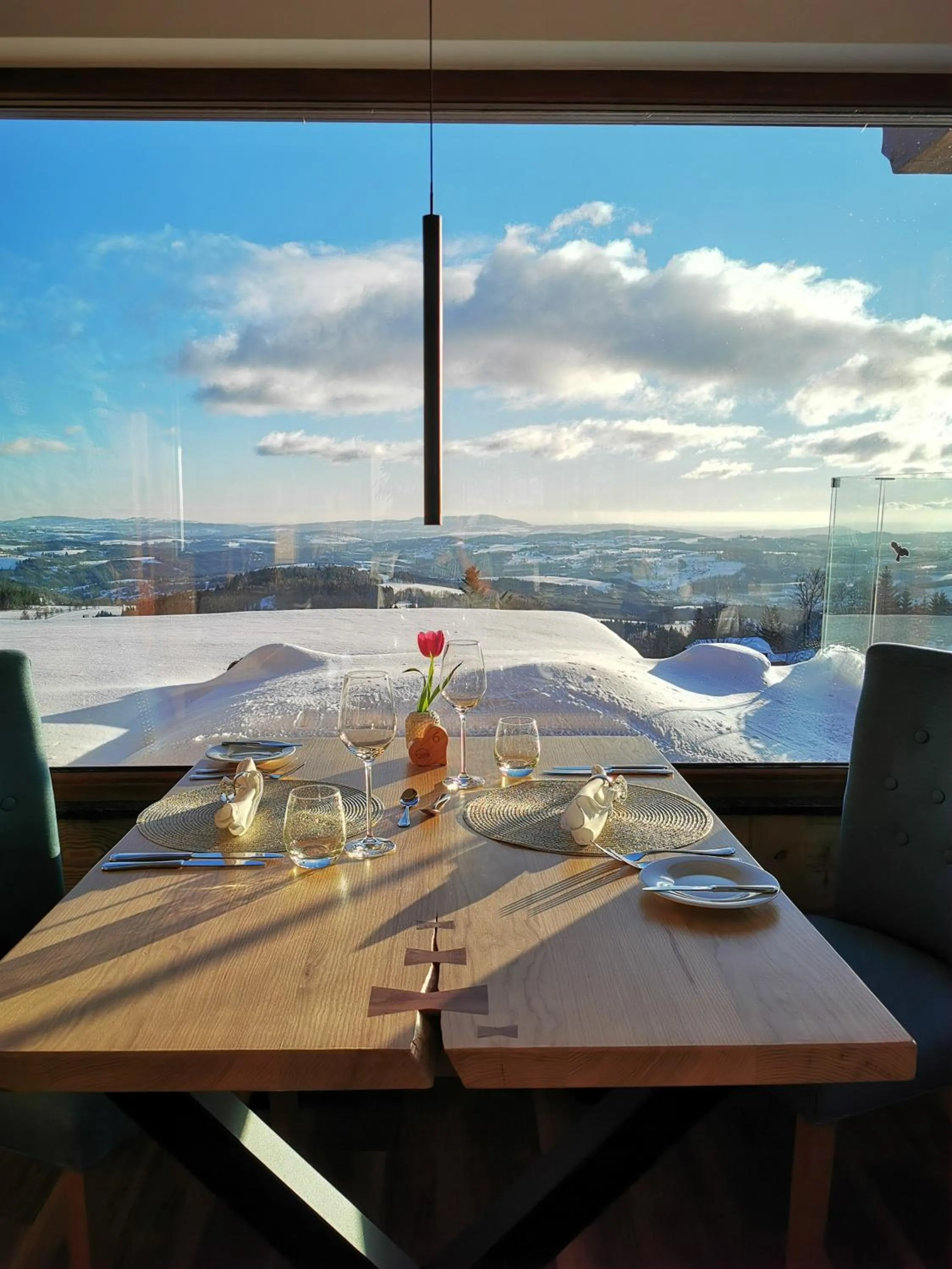 Restaurant/places to eat in Wellness hotel V Nebi