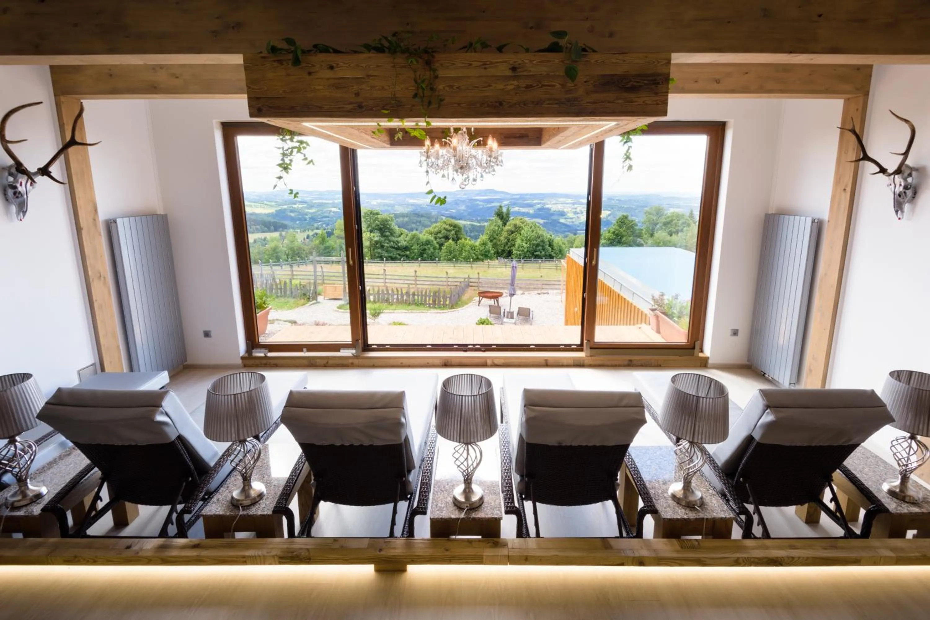 Natural landscape in Wellness hotel V Nebi