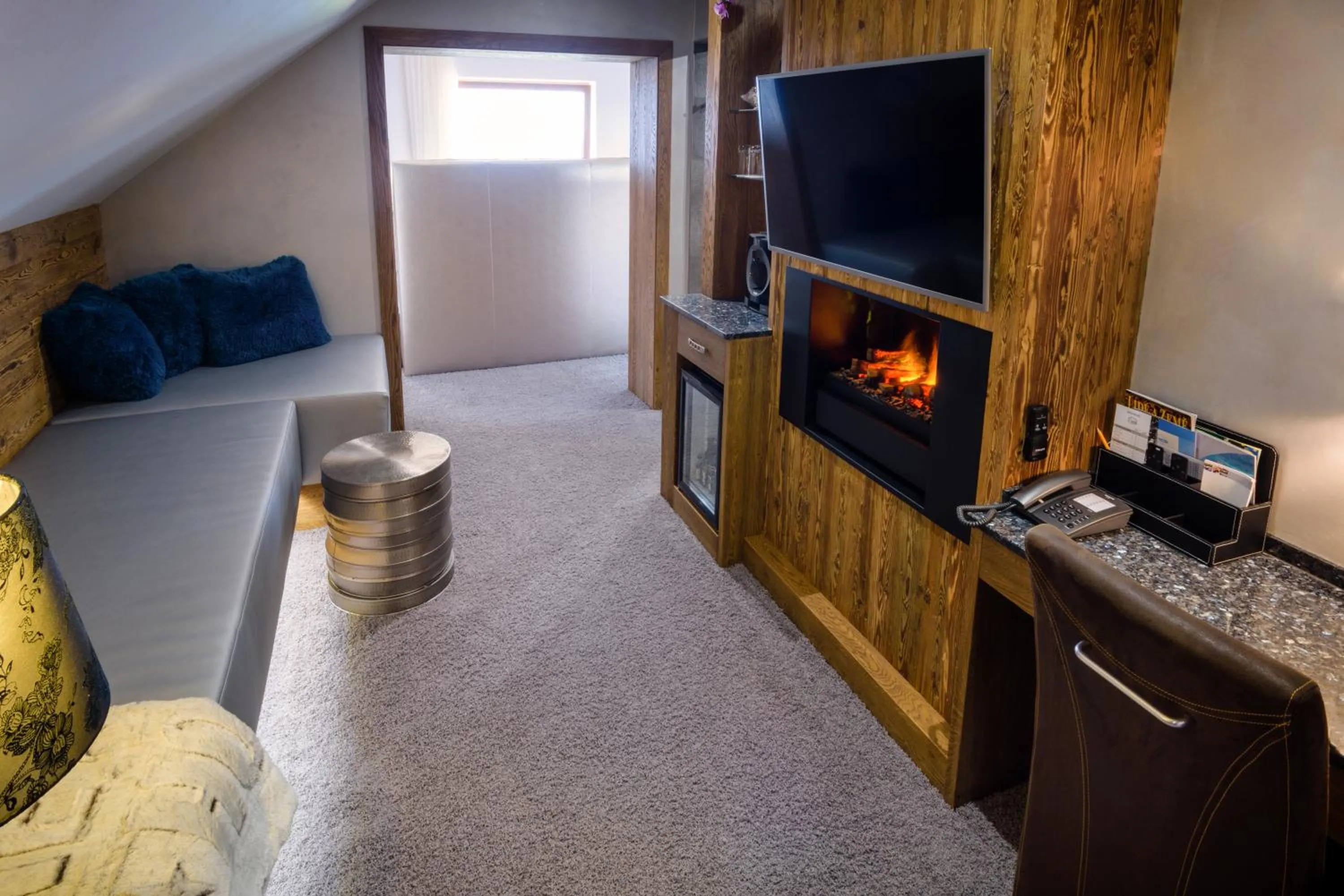 Seating area in Wellness hotel V Nebi