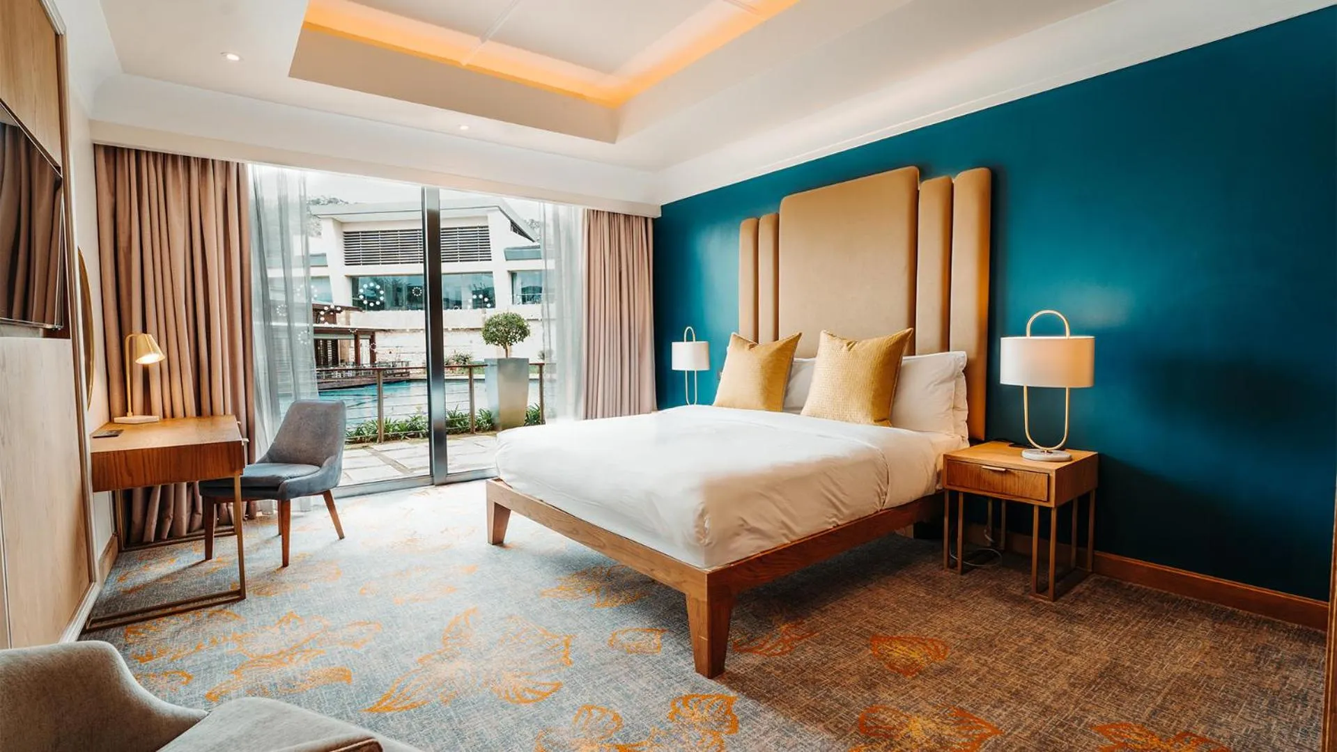 Bed in Silverstar Hotel