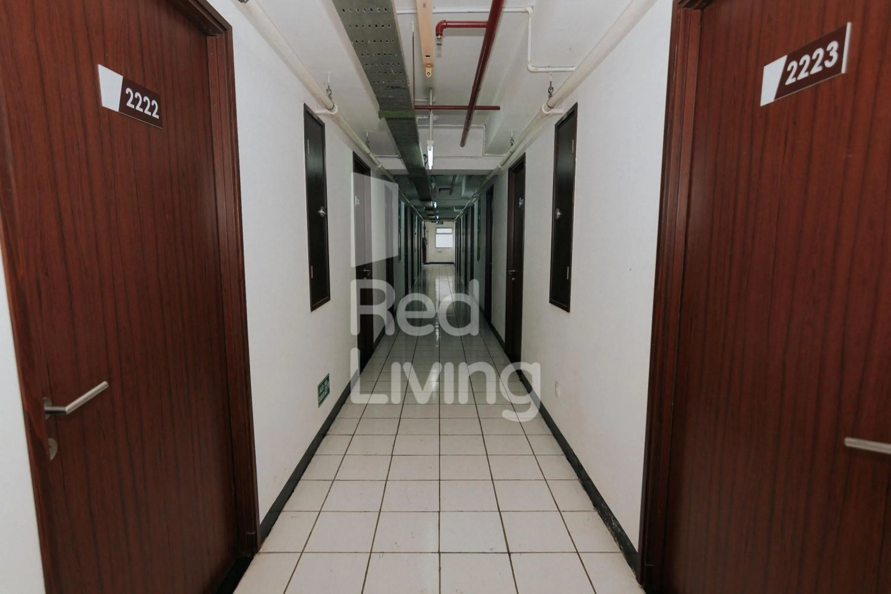 Floor plan in RedLiving Apartemen Gunung Putri Square - TOP Room