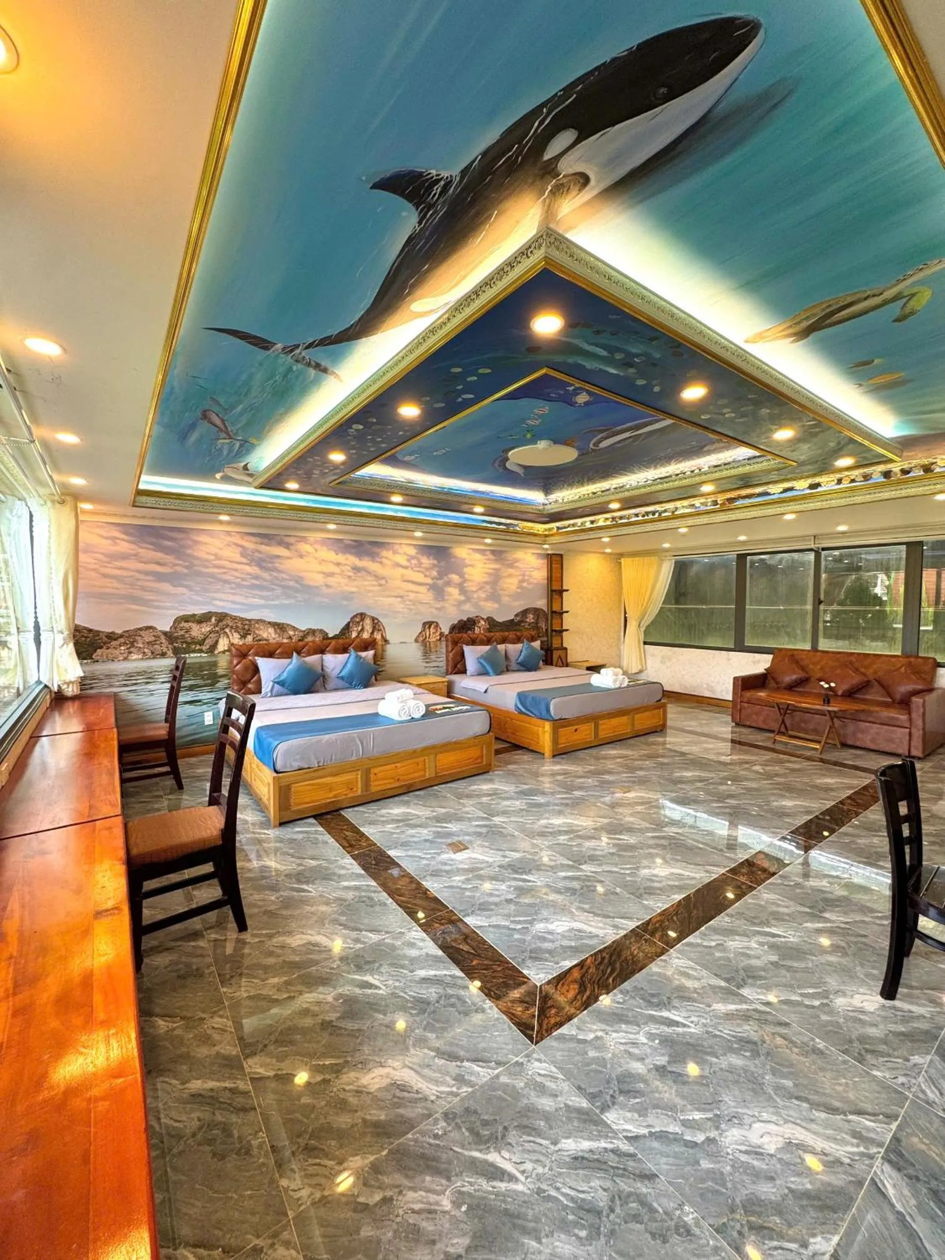 Bed in Resort Hàng Dương